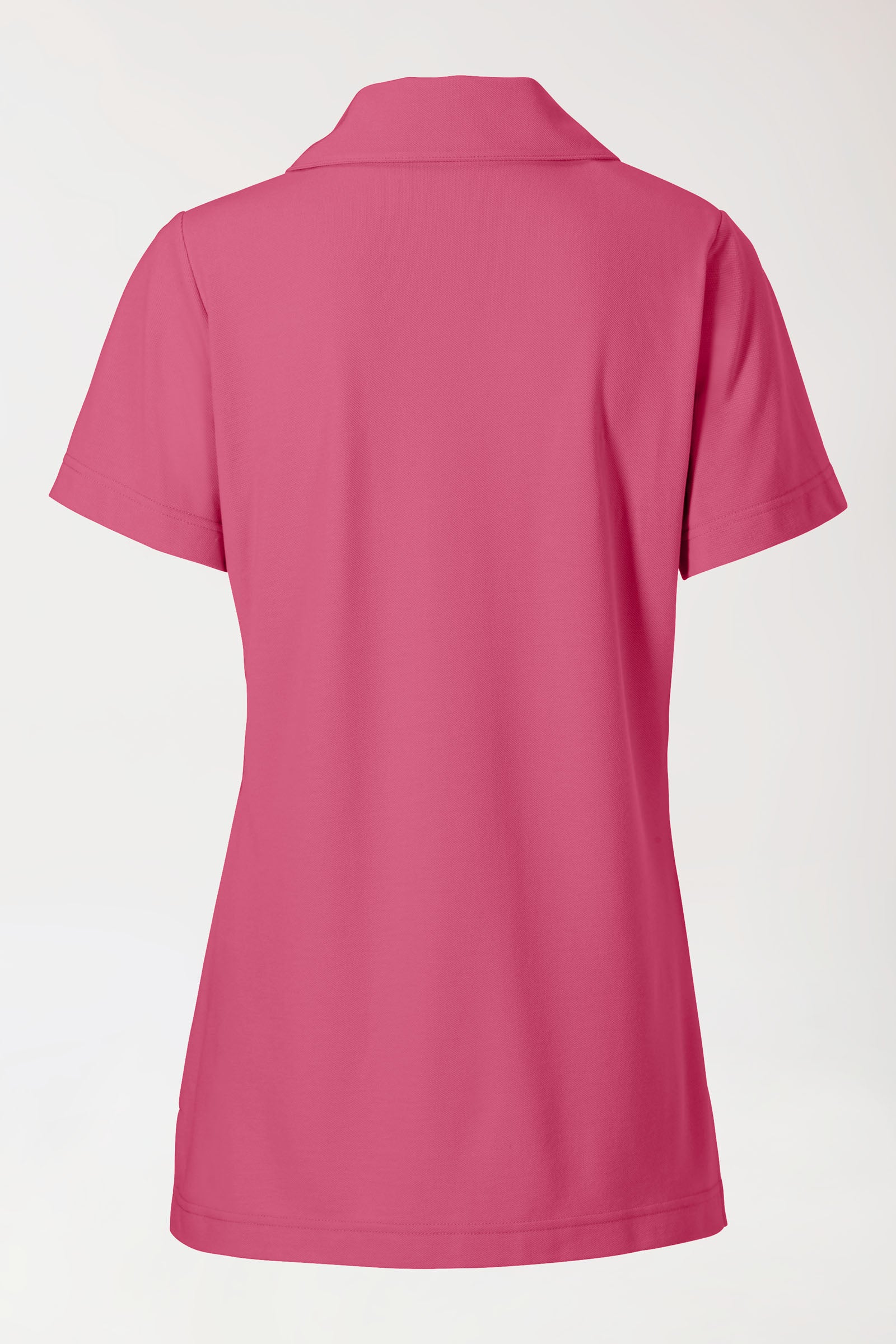 COMFY FLEX Stretch Schlupfkasack Damen - Schalkragen rosenholz, Rückansicht 