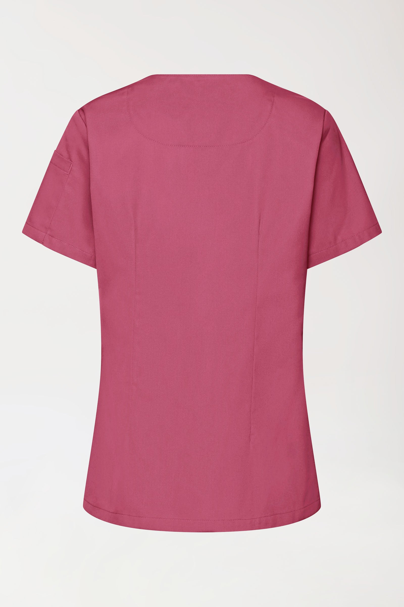 GREEN Stretch Schlupfkasack Damen - V-Ausschnitt rosenholz