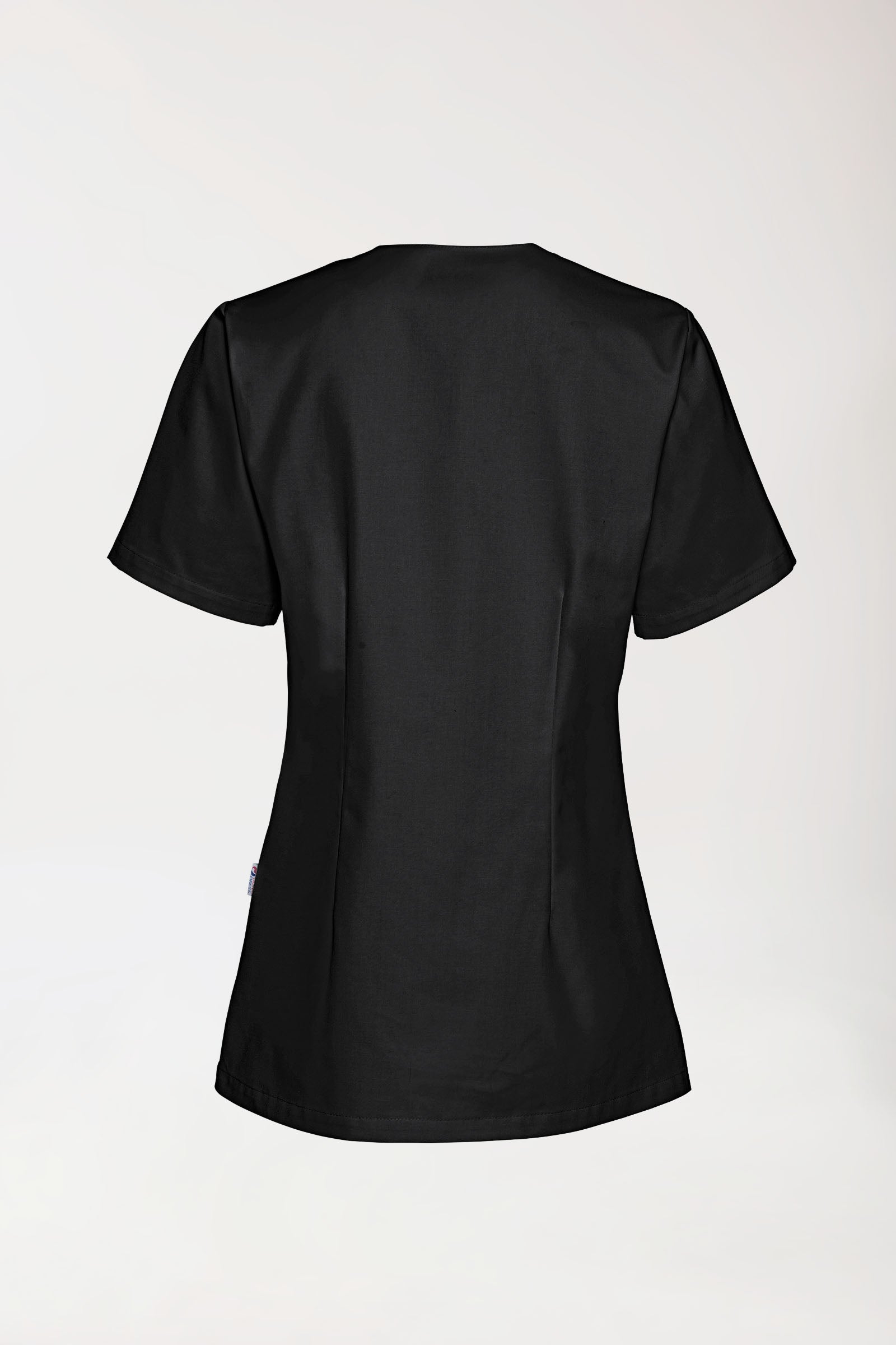 JUST STRONG Schlupfkasack Damen - V-Ausschnitt schwarz