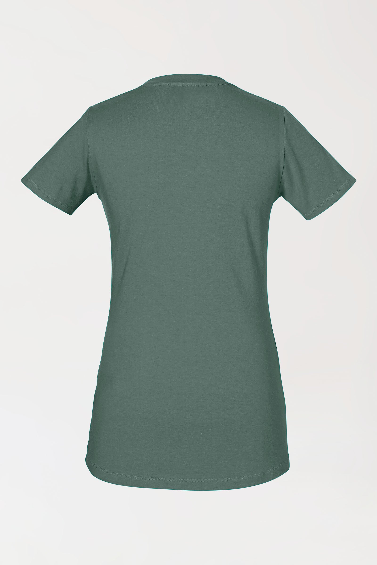 CORE Shirt Damen - Rundhalsausschnitt dunkelgrün