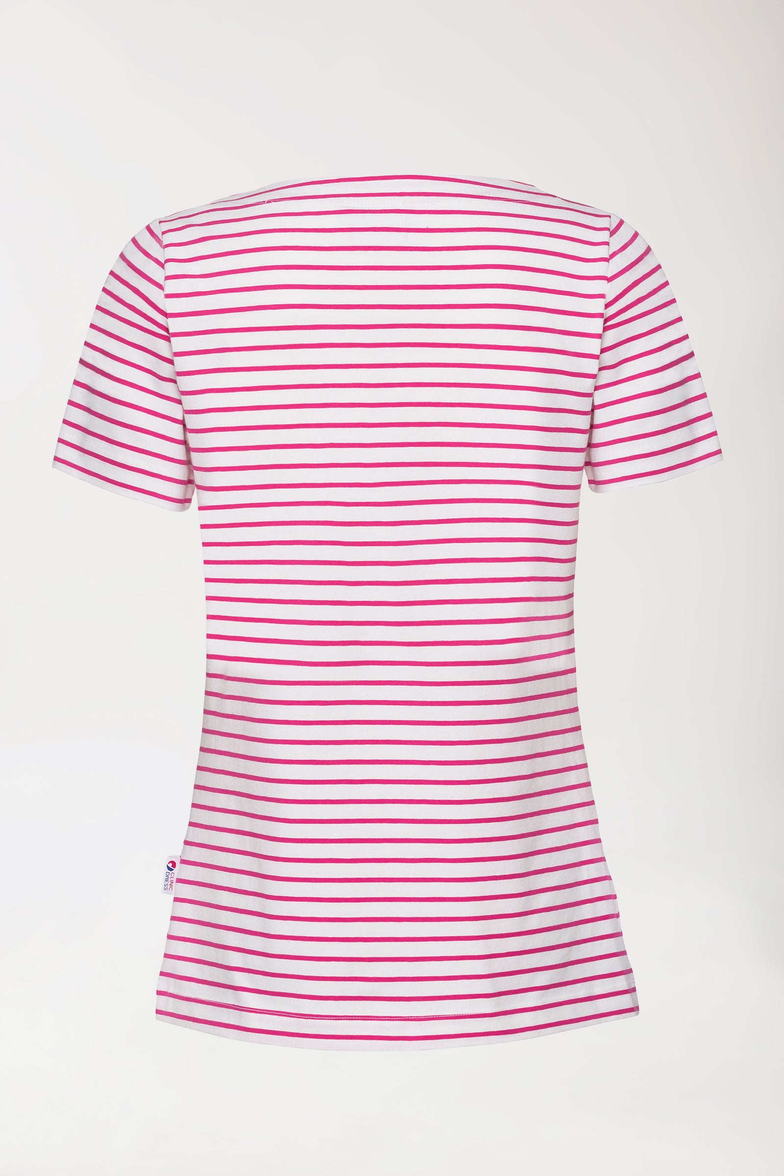 Shirt Damen - 1/2 Arm weiß/pink