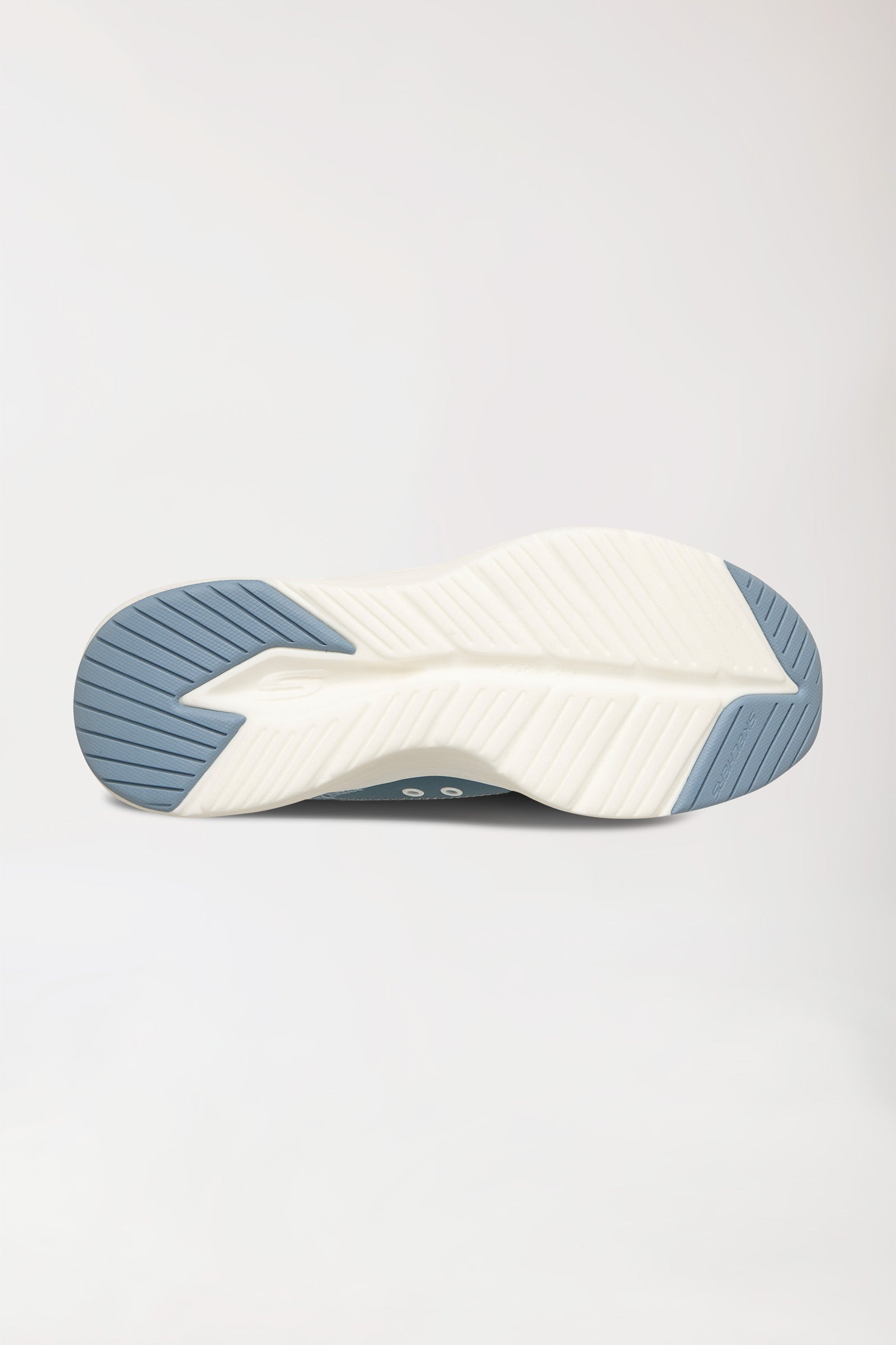 Damen Sneaker-SKECHERS Slip-ins-weiß/hellblau