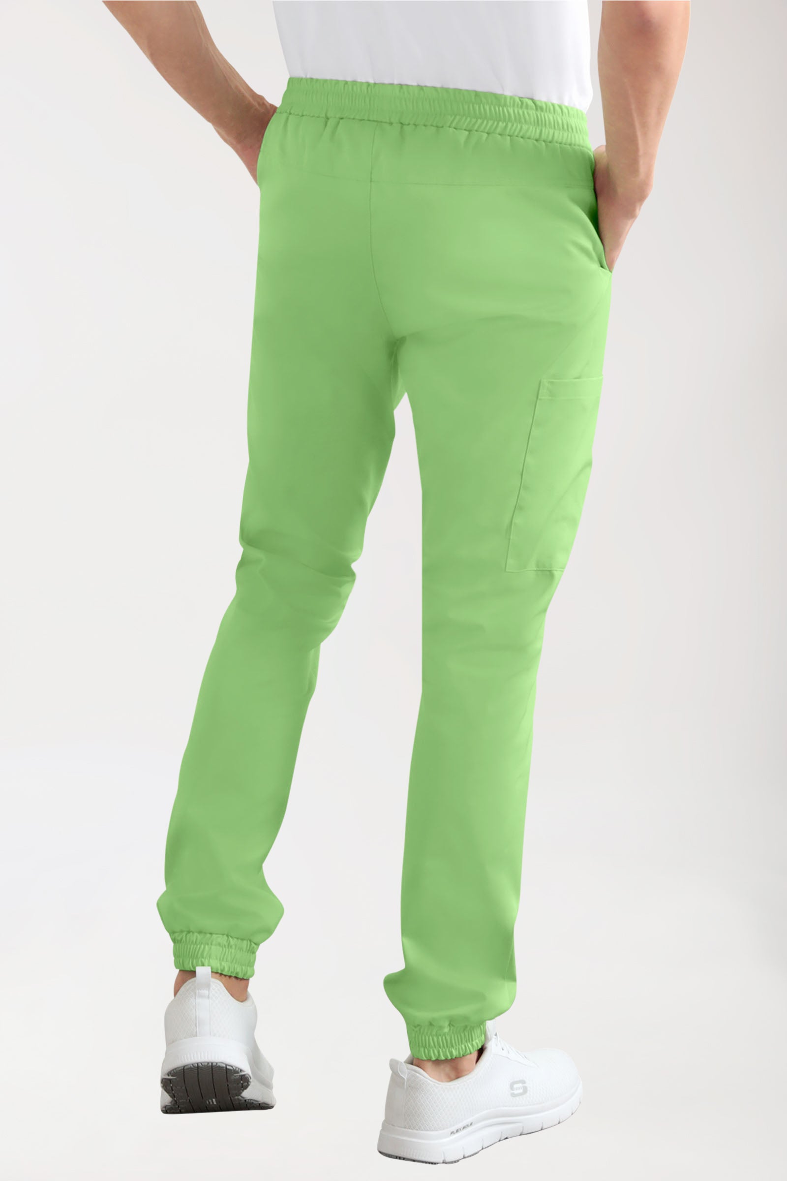 CORE Cargohose Herren - Jogpants Style apfelgrün