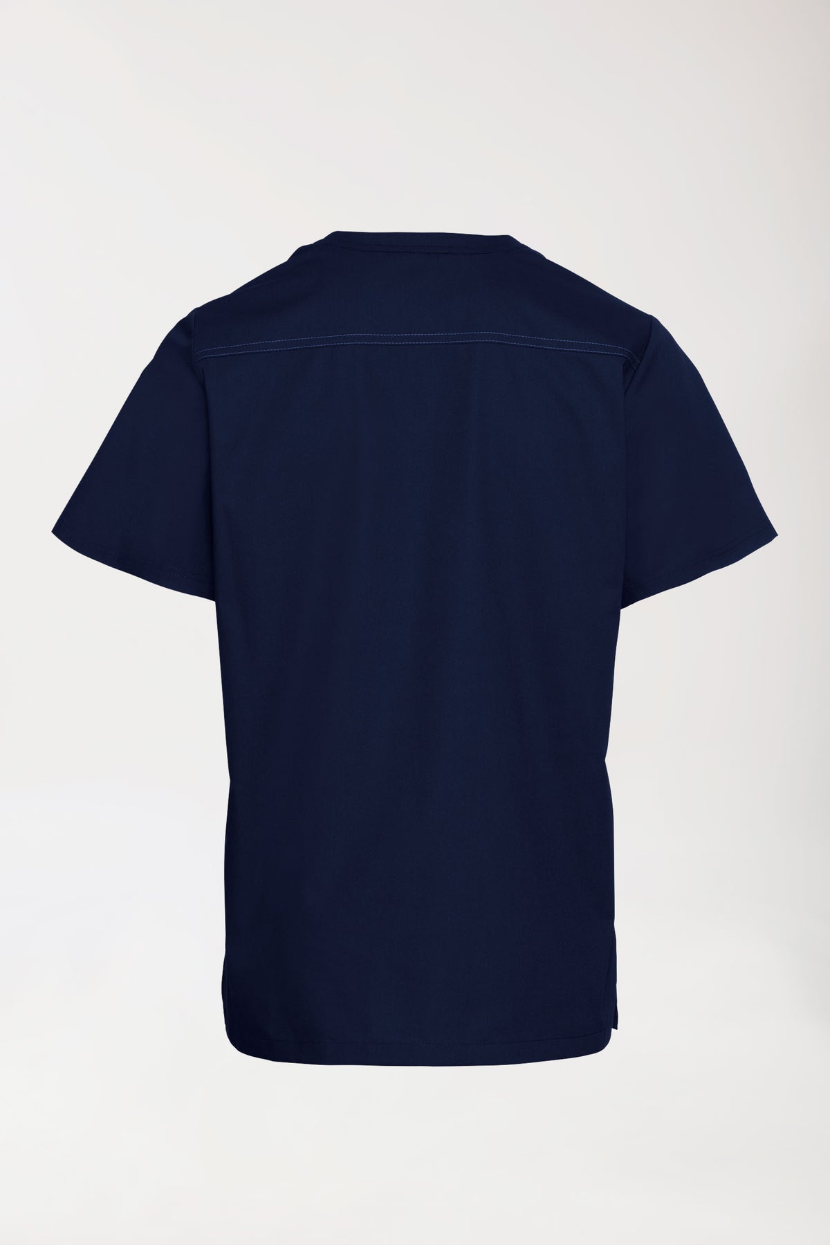 Schlupfkasack Navy mit Himmelblau Unisex, Rückansicht 