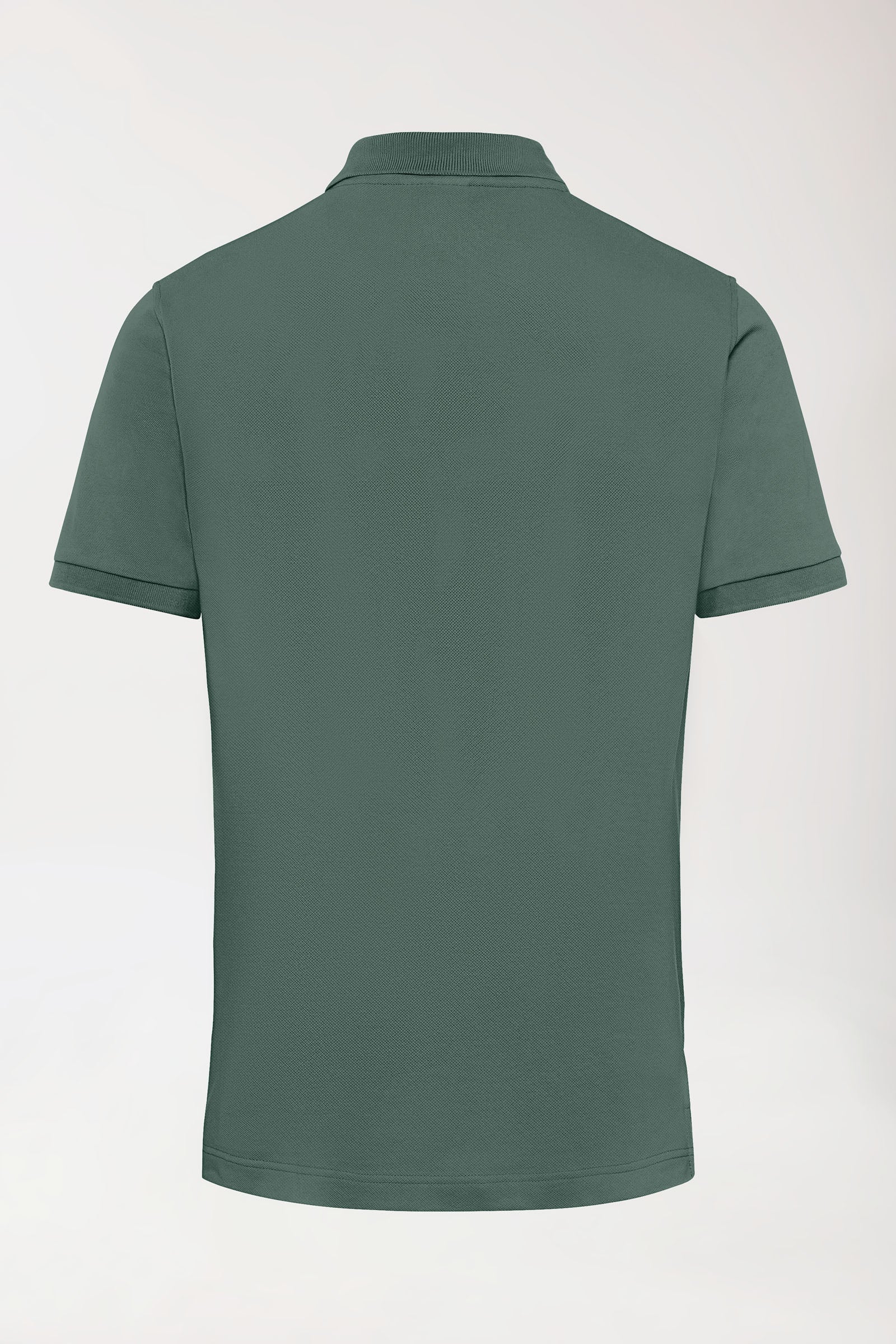 Stretch Shirt Herren - Polokragen dunkelgrün