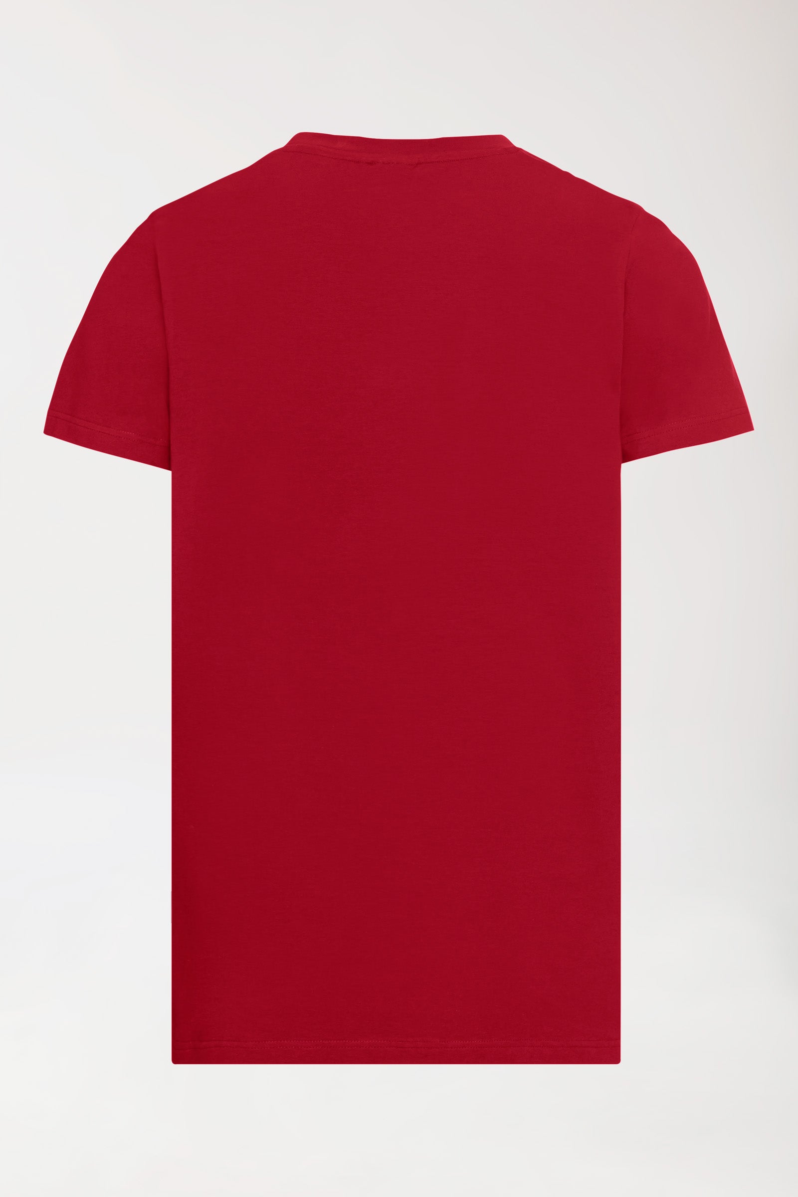CORE Shirt Herren - Rundhalsausschnitt rot, Rückansicht 