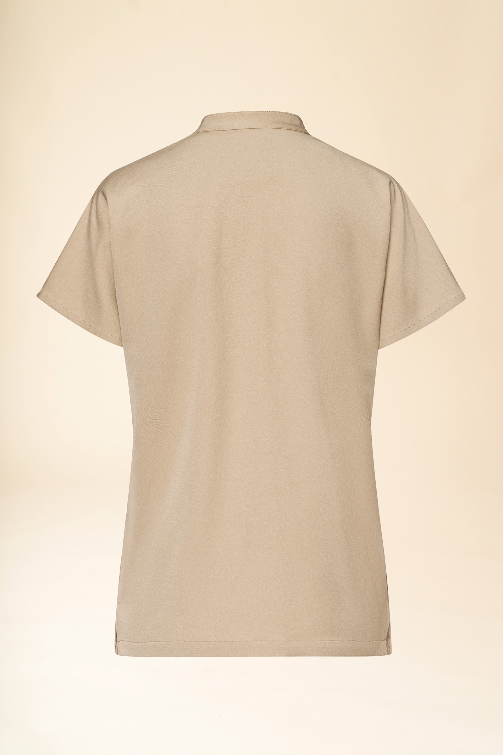 KAERE Schlupfkasack Damen - Stehkragen sand, Rückansicht 