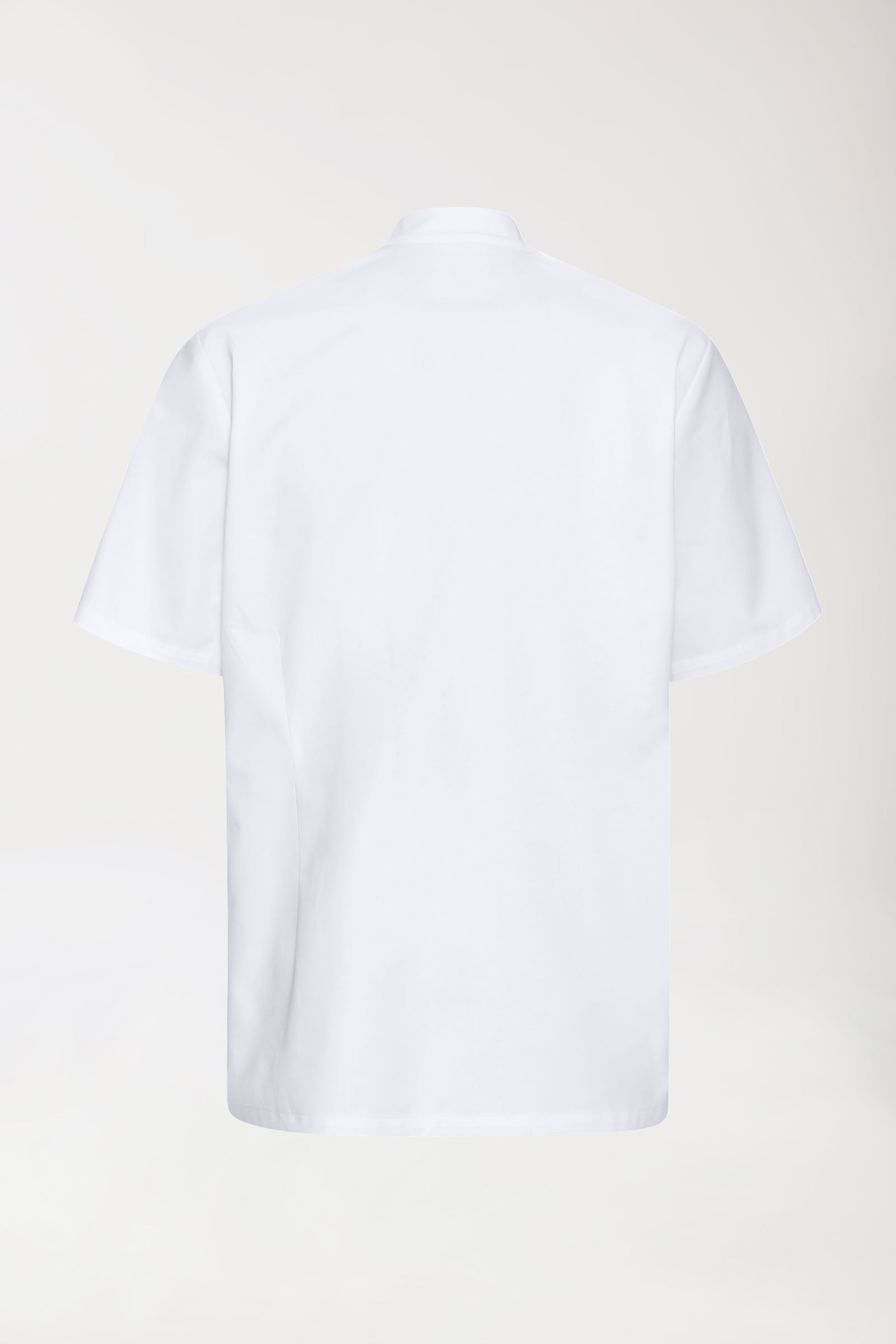 Gastro Kochjacke Herren - 1/2 Arm weiß, Rückansicht 