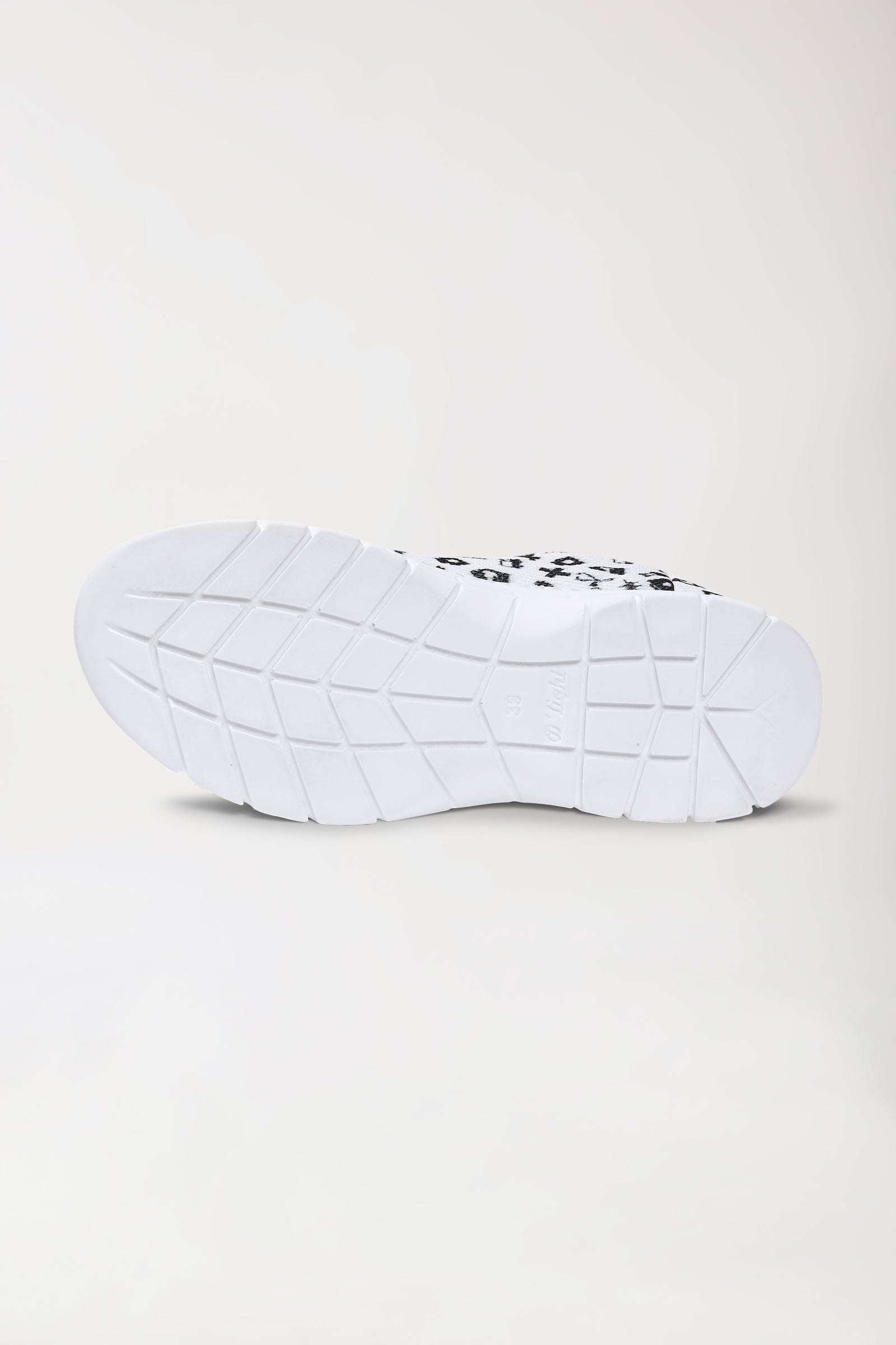 Unisex Berufsschuh weiß/schwarz, Rückansicht 