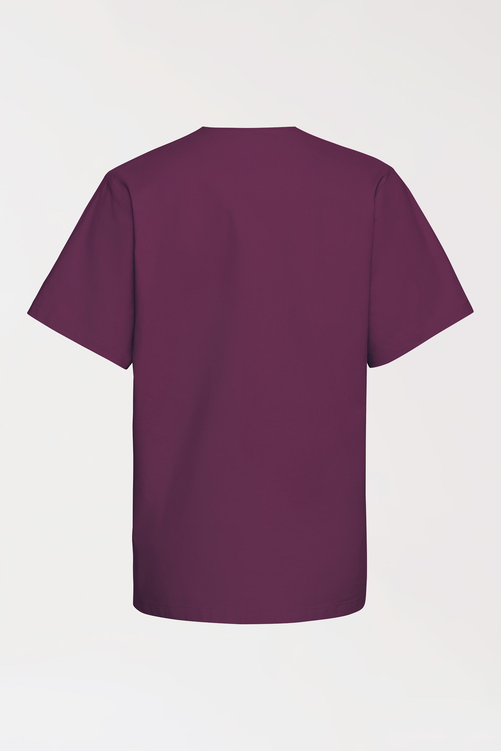 Baumwolle Schlupfkasack Unisex - Doppelpack pflaume, Rückansicht 