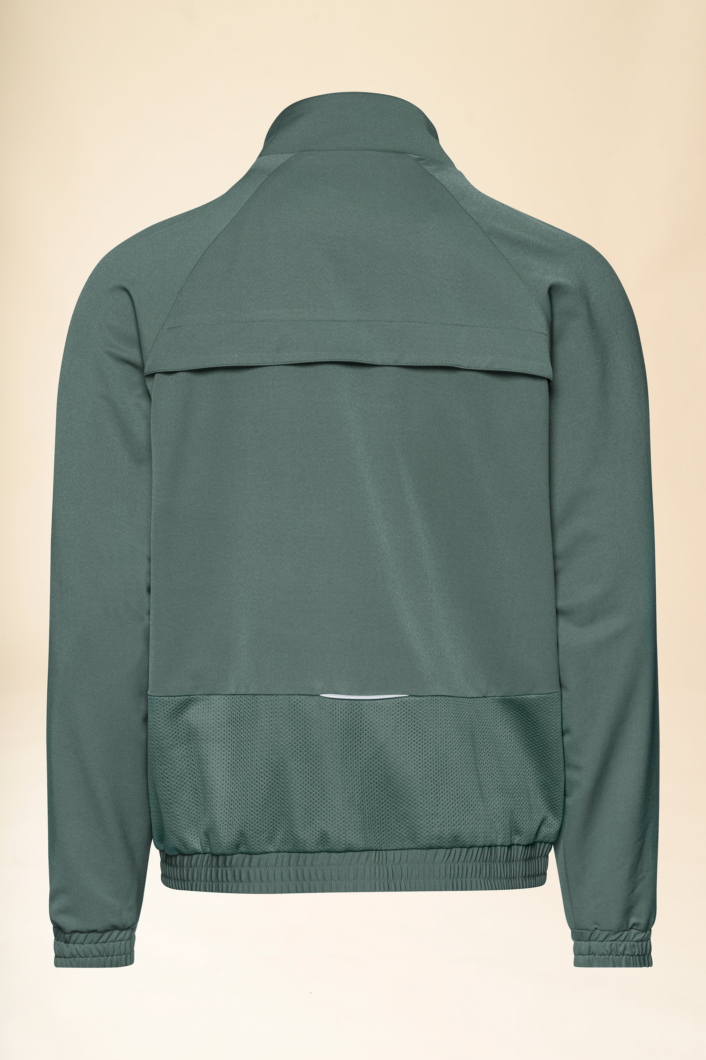 KAERE Blousonjacke Herren - mit elastischen Bündchen dunkelgrün, Rückansicht 