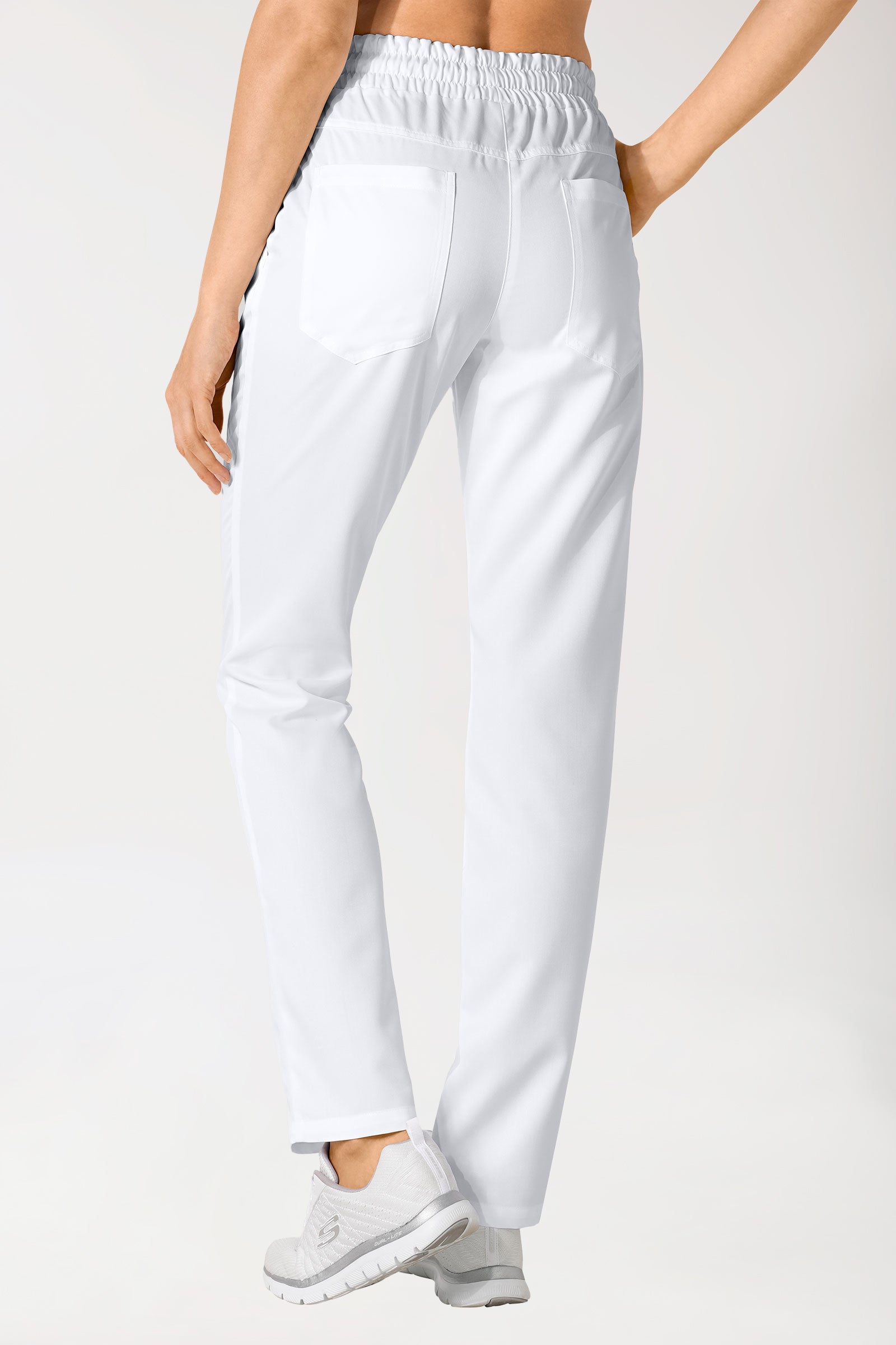 GREEN Hose Unisex - Gummibund weiß