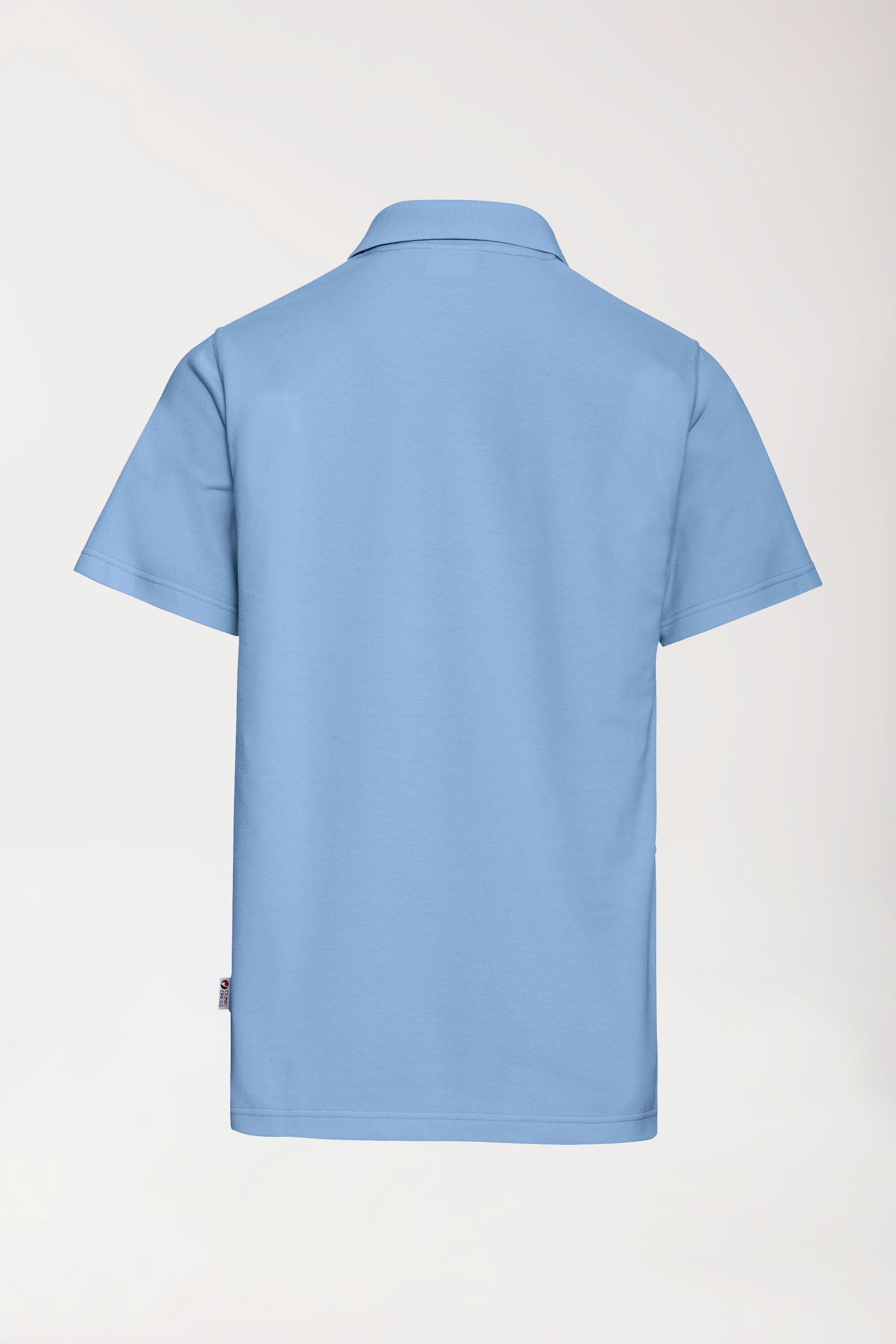 CORE Shirt Unisex - Polokragen himmelblau