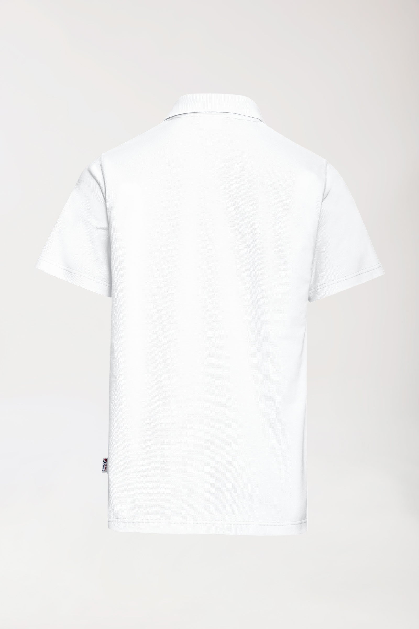 CORE Shirt Unisex - Polokragen weiß
