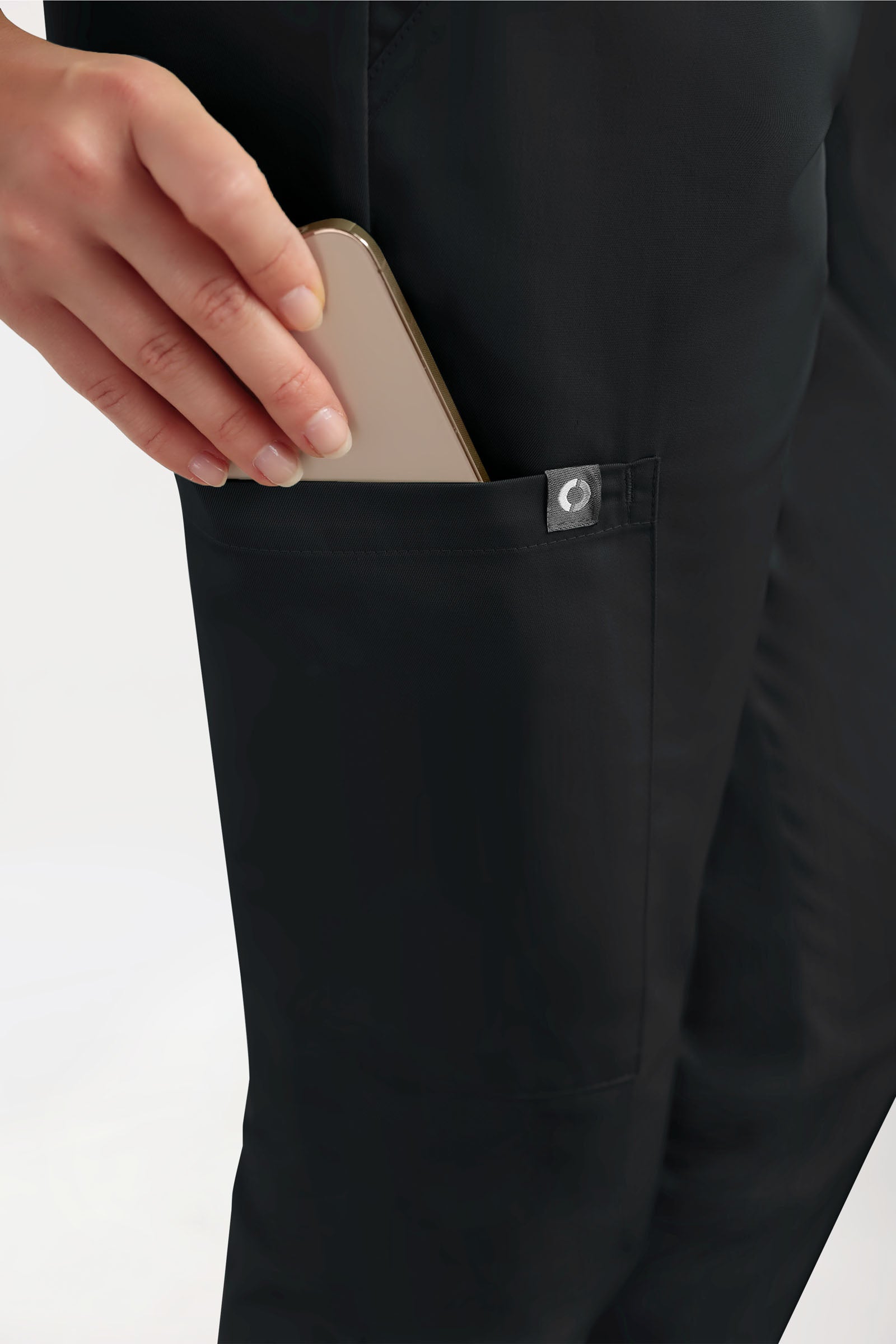 GREEN Stretch Hose Damen - Jogpants Style schwarz