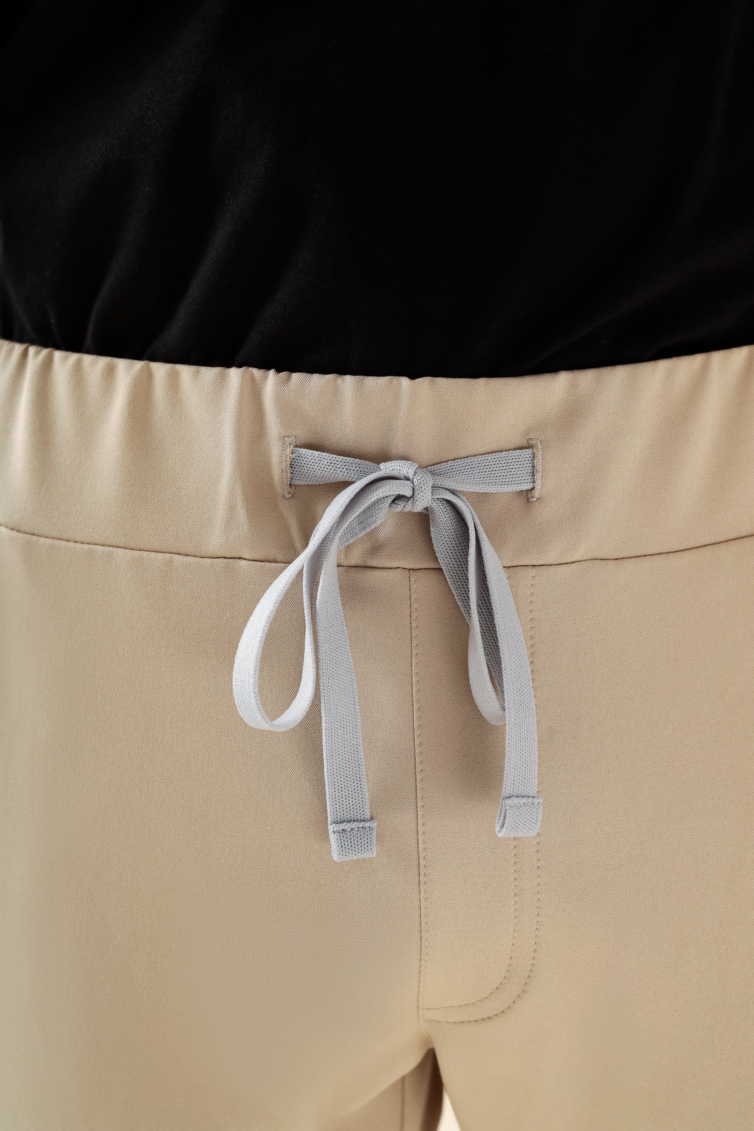 KAERE Hose Herren - gerader Saum Kurzgr. mit Beintaschen sand