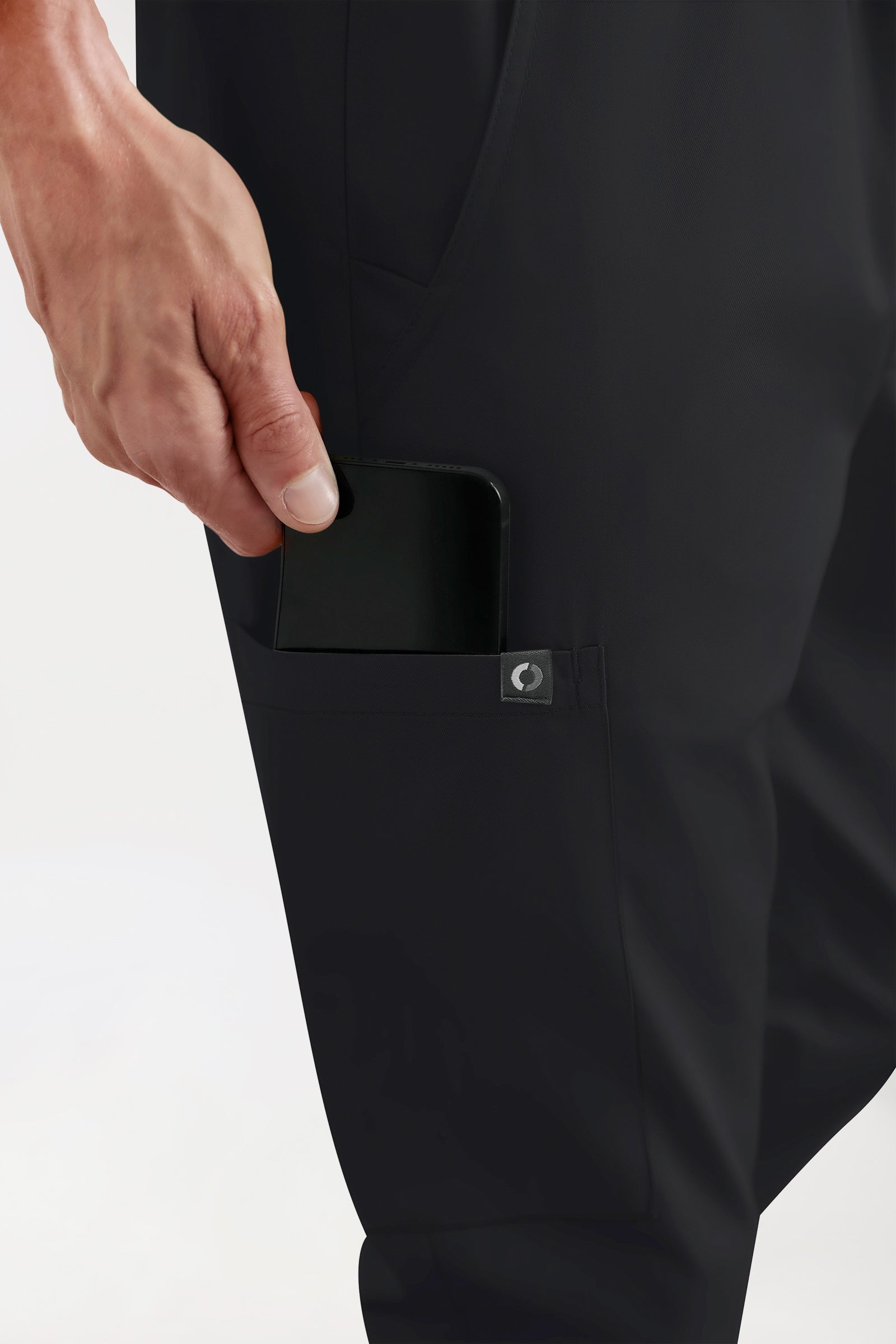 CORE Cargohose Herren - Jogpants Style schwarz