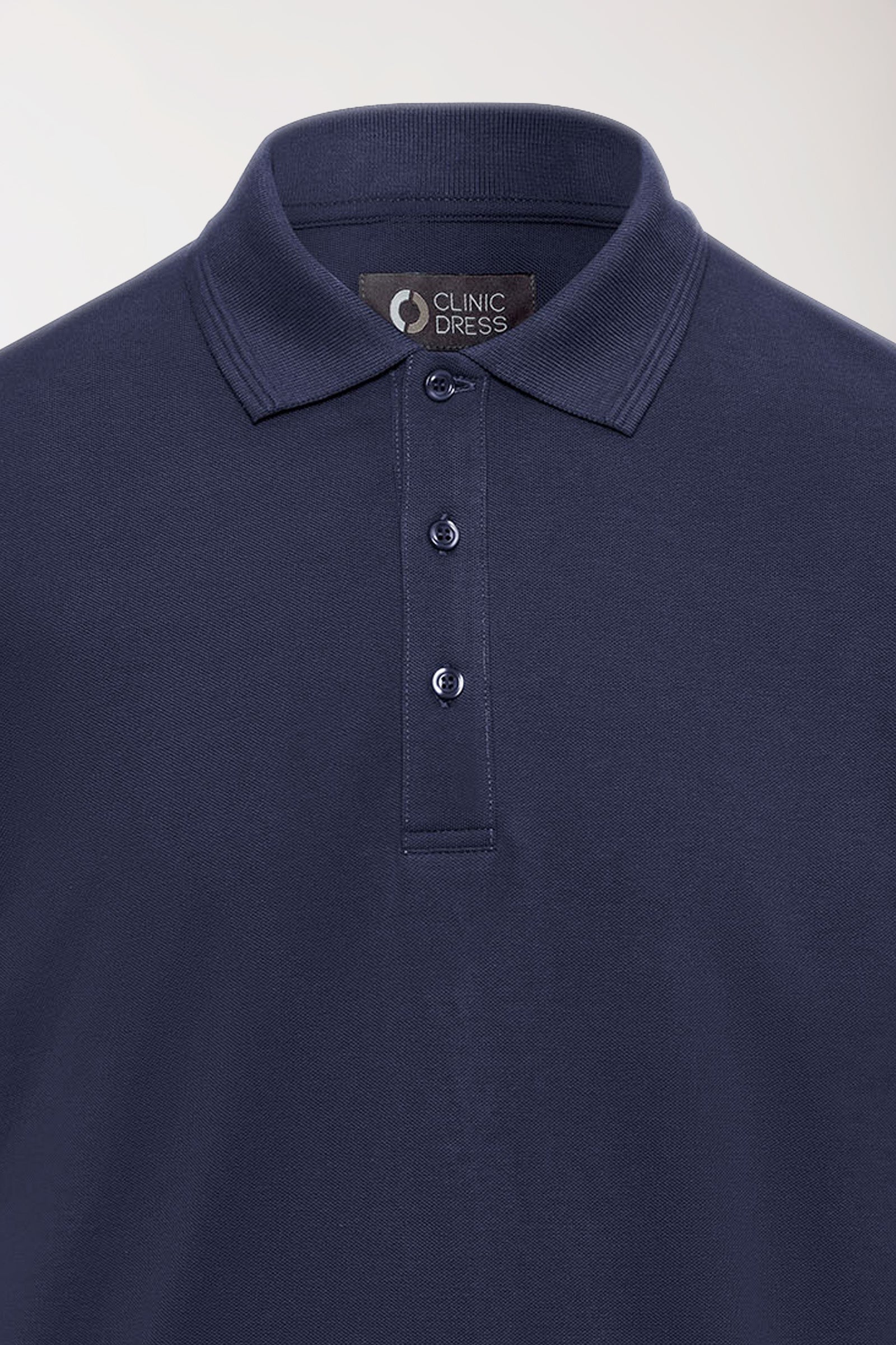 COMFY FLEX Stretch Shirt Herren - Polokragen navy