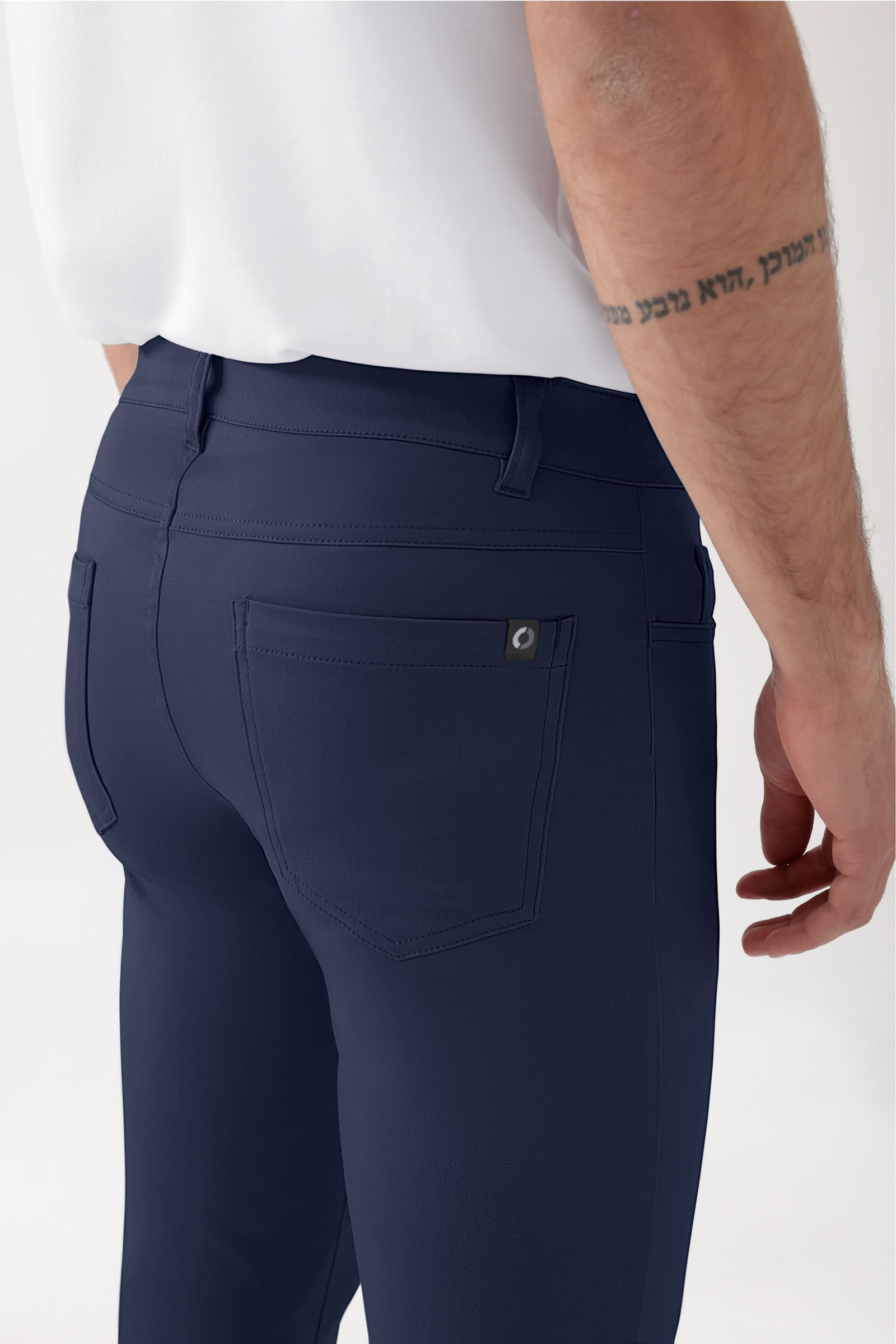 COMFY FLEX 5-Pocket Hose Herren - gerades Bein navy