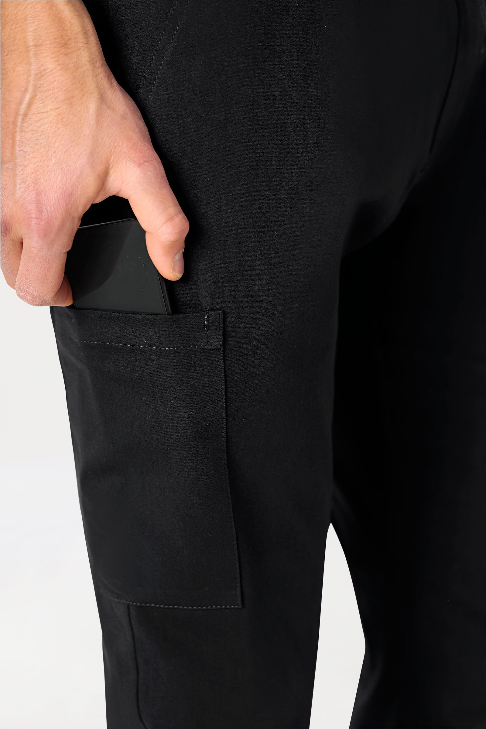 Stretch Hose Herren - Jogpants schwarz