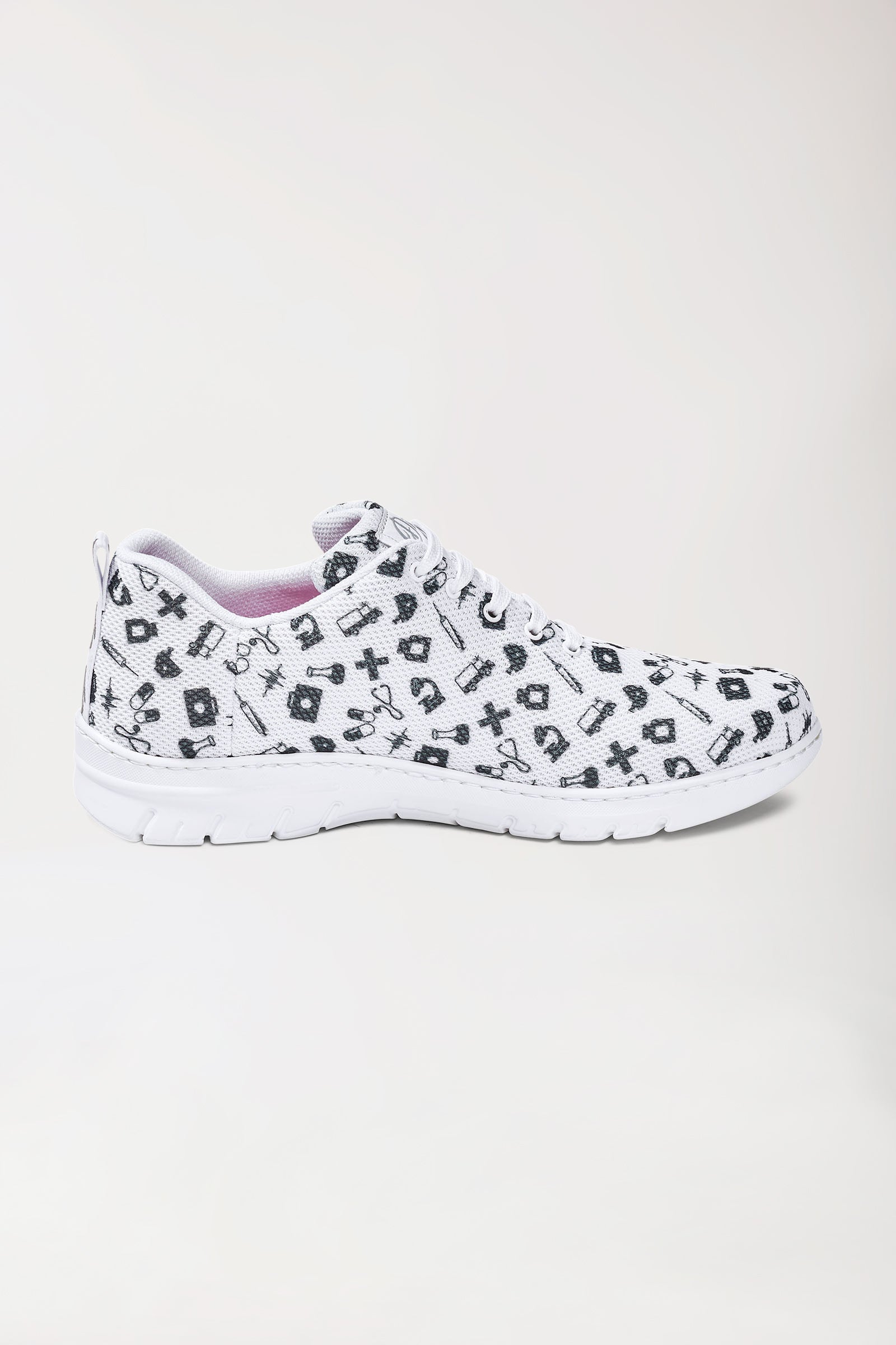 Unisex Berufsschuh weiß/schwarz