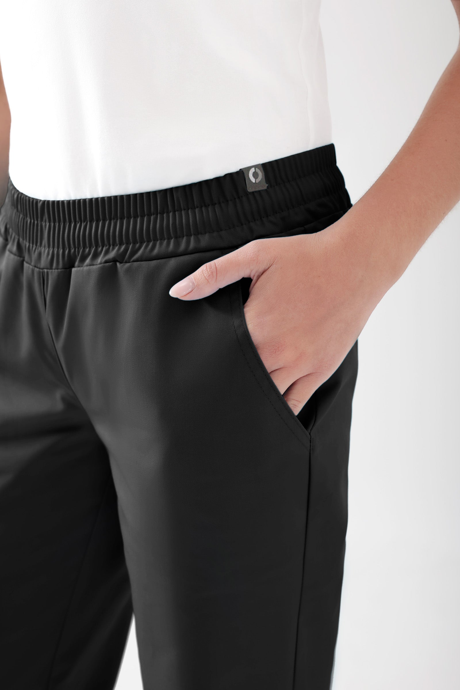 JUST STRONG Hose Damen - Gummibund schwarz