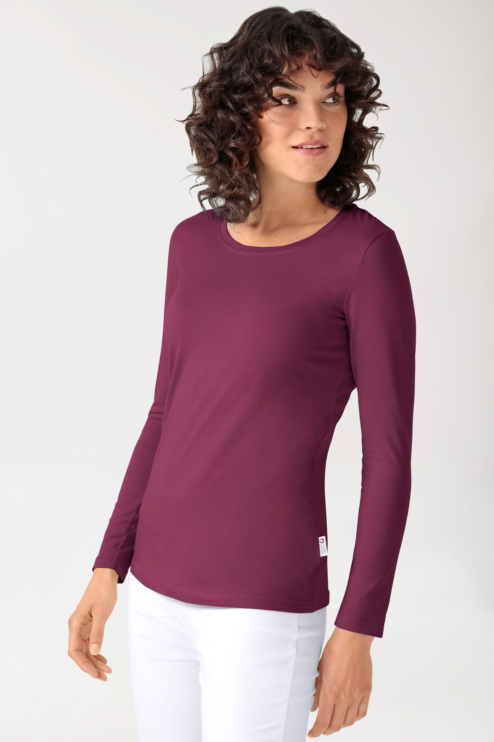 CORE Shirt Damen - 1/1 Arm berry