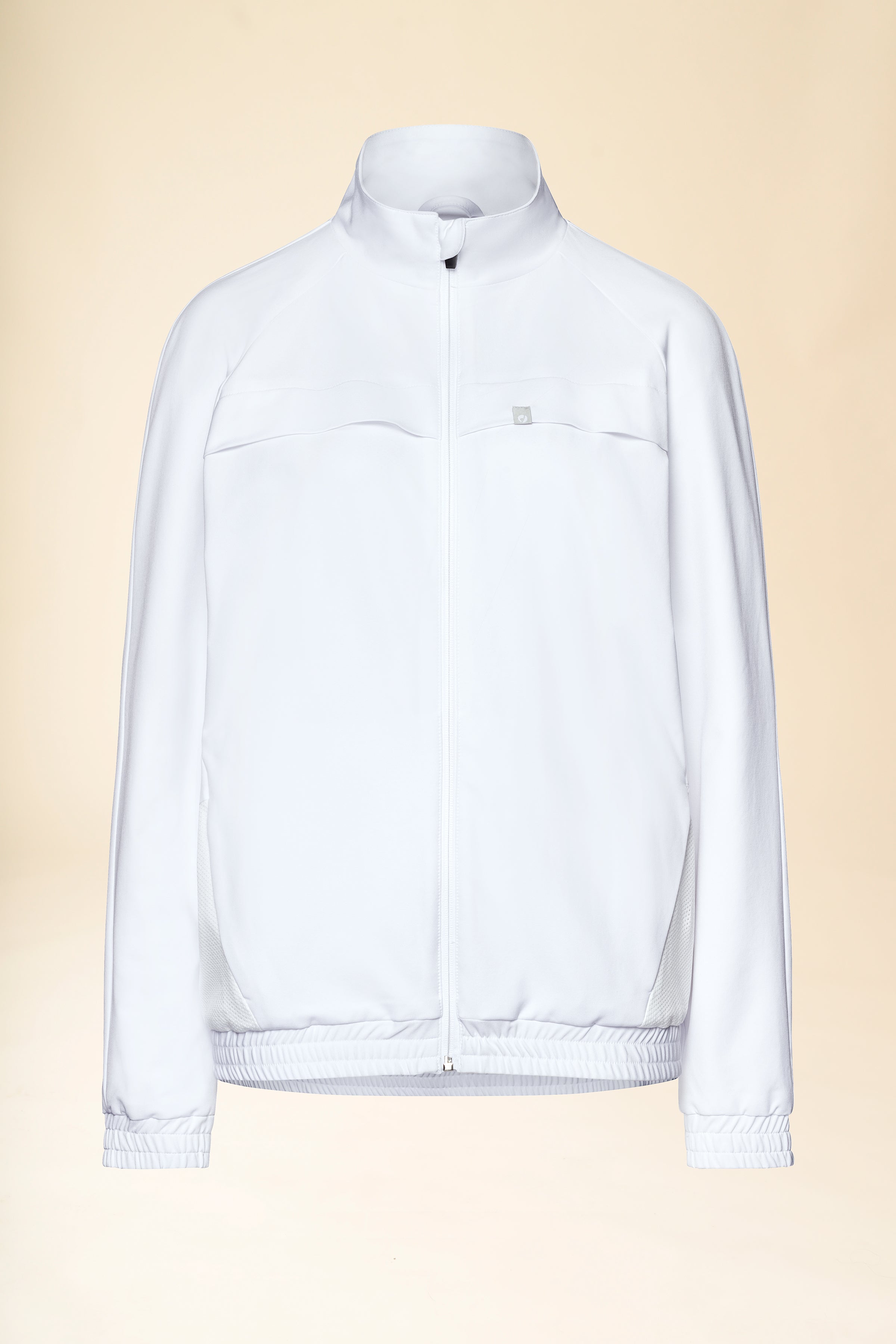 KAERE Blousonjacke Damen - mit elastischen Bündchen weiß