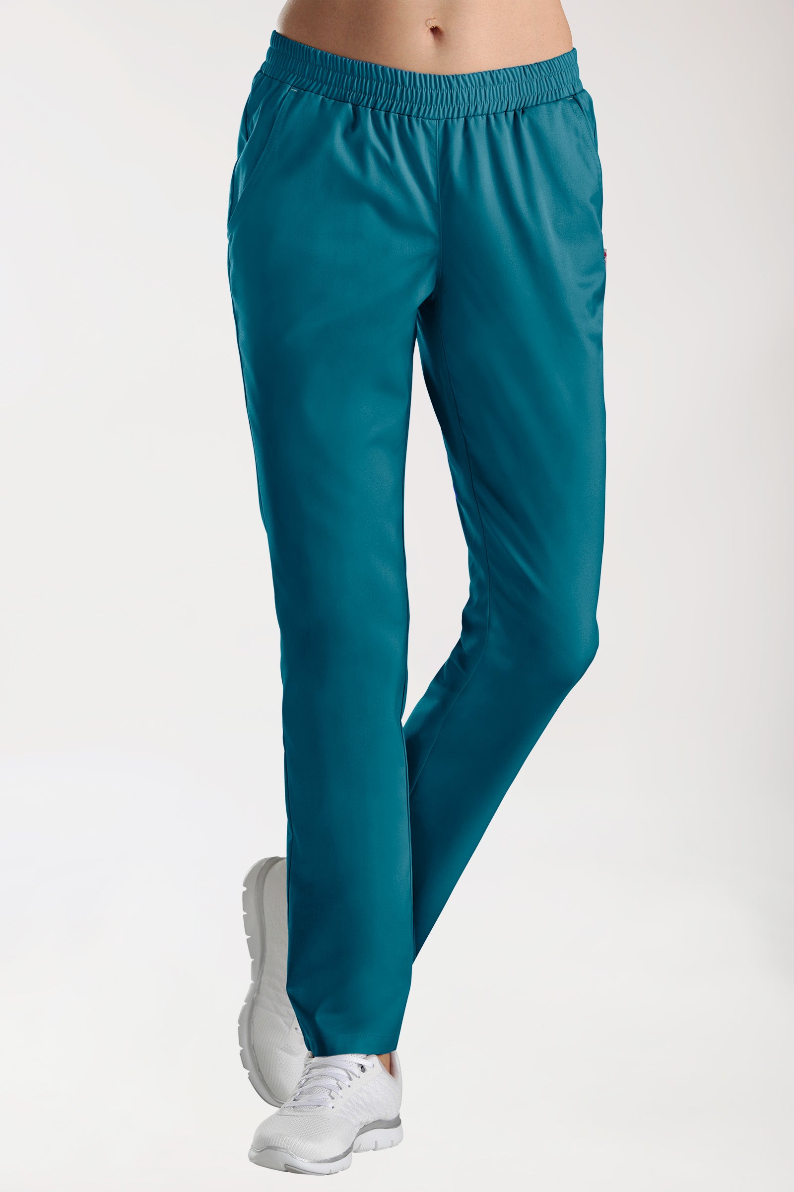 CORE Hose Damen - leicht vertiefter Bund petrol