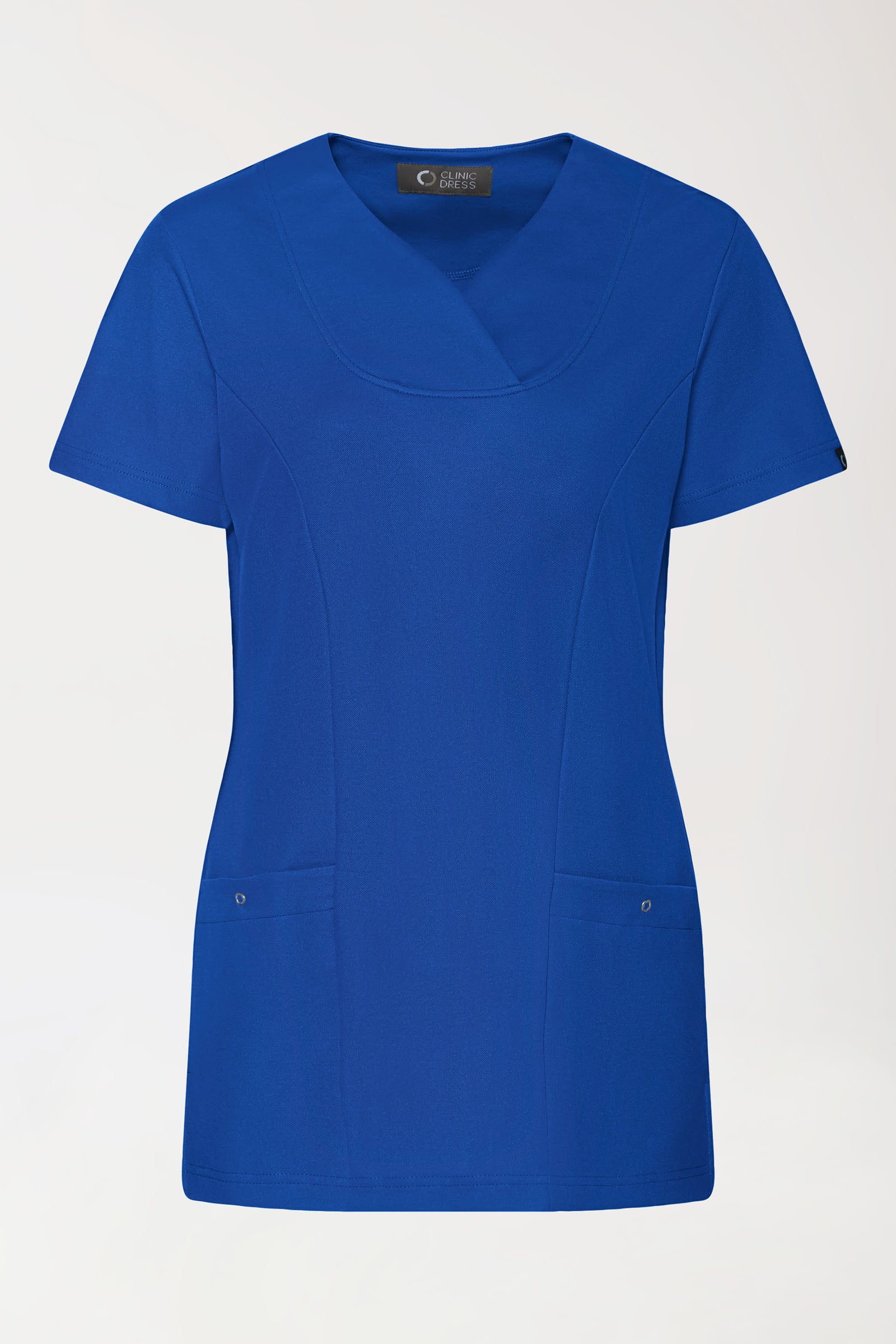 COMFY FLEX Stretch Schlupfkasack Damen - Herzausschnitt königsblau
