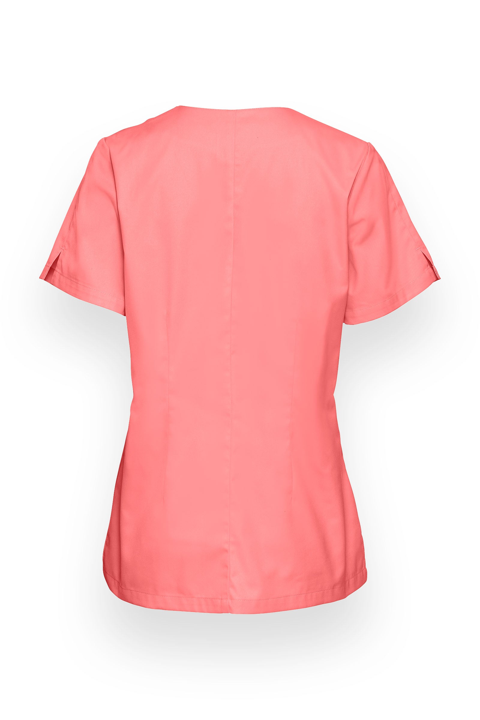 Schlupfkasack Damen - mit Druckknöpfen pfirsichrosa