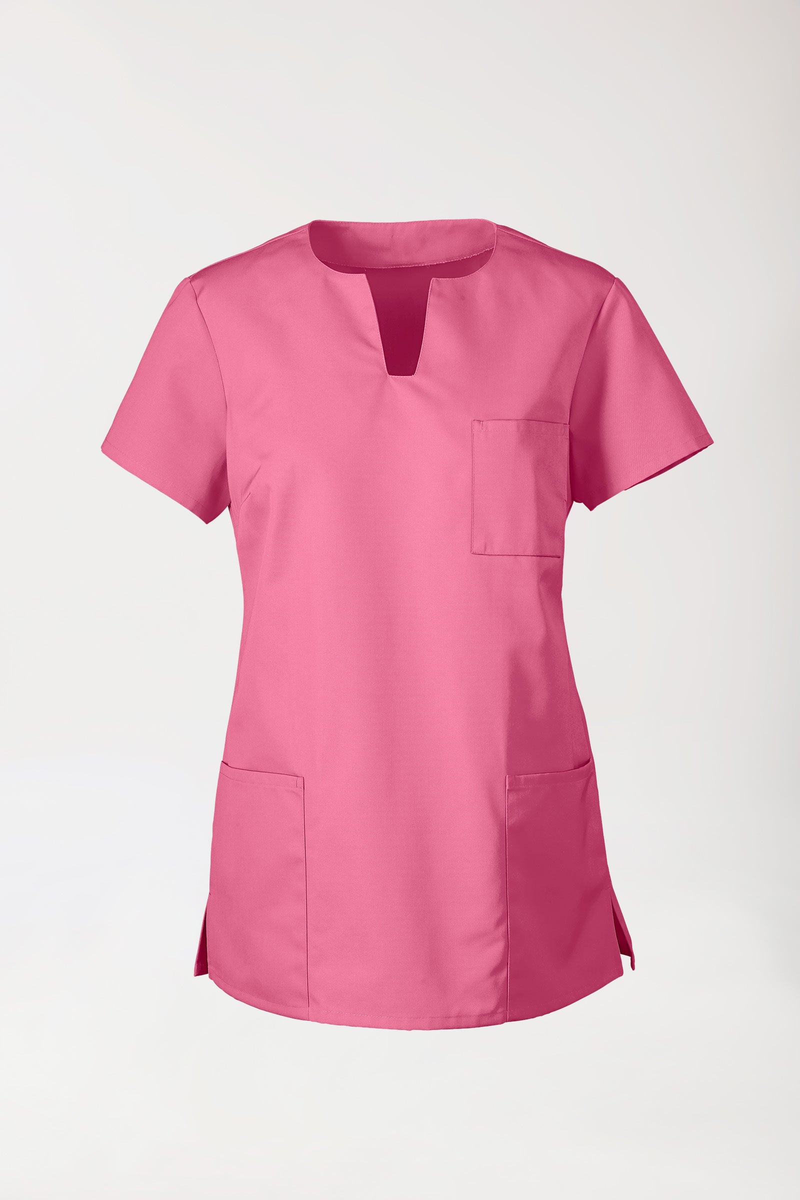 JUST STRONG Schlupfkasack Damen - eckiger Ausschnitt rosenholz