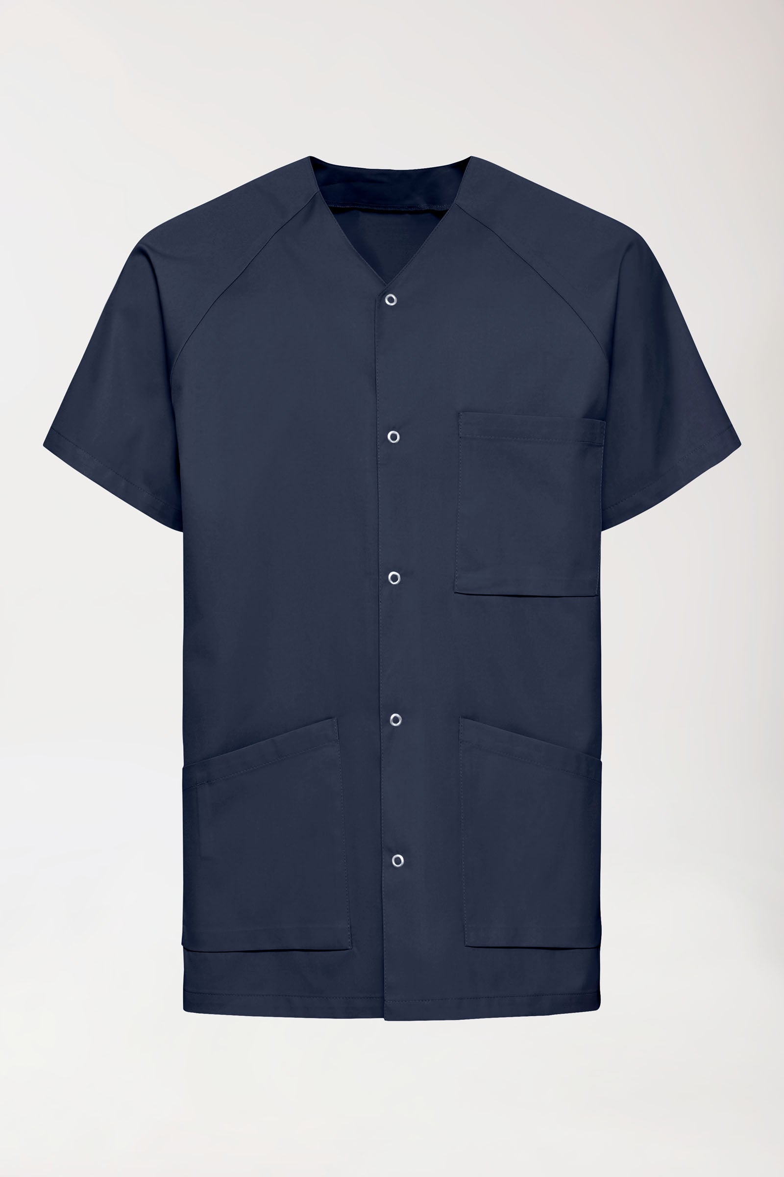 DER Kasack-Kasack Herren - durchgeknöpft navy