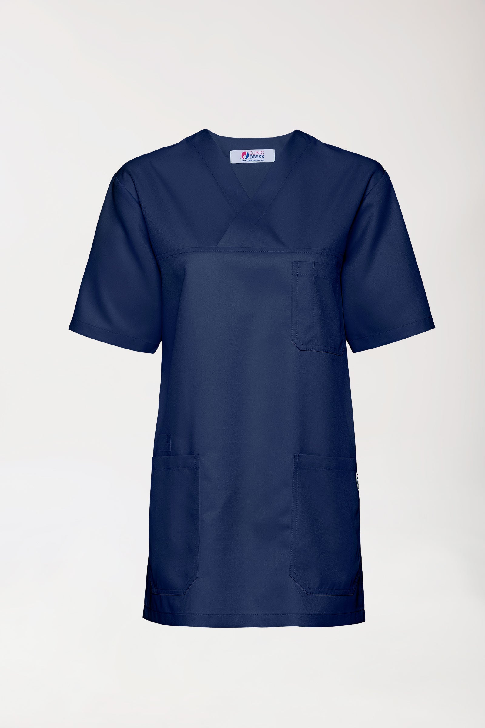 GREEN Schlupfkasack Herren - V-Ausschnitt navy