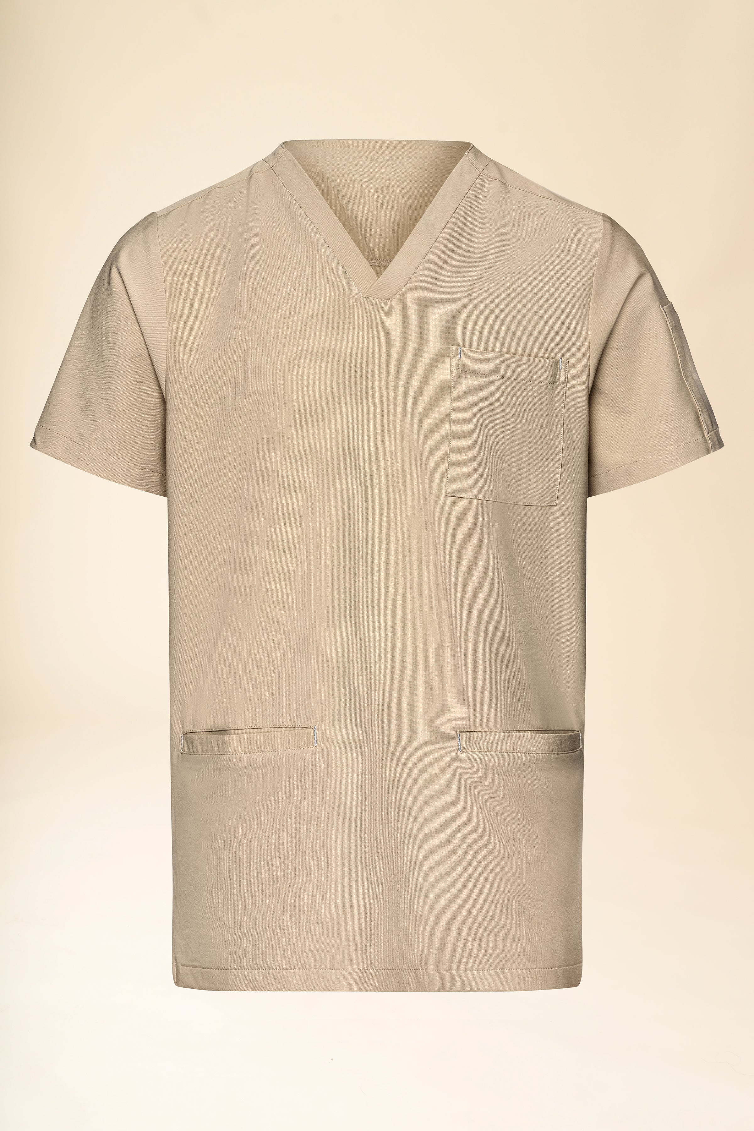 KAERE Schlupfkasack Herren - V-Ausschnitt sand