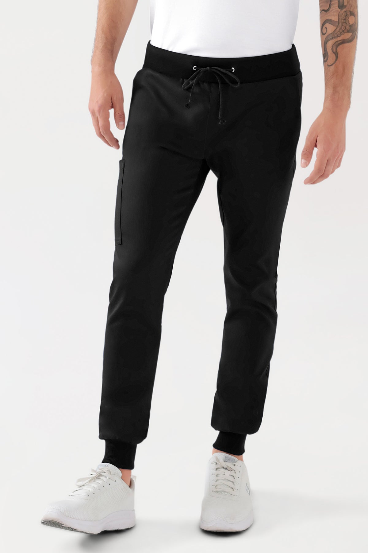 COMFY FLEX Hose Herren - Jogpants schwarz, Vorderansicht 