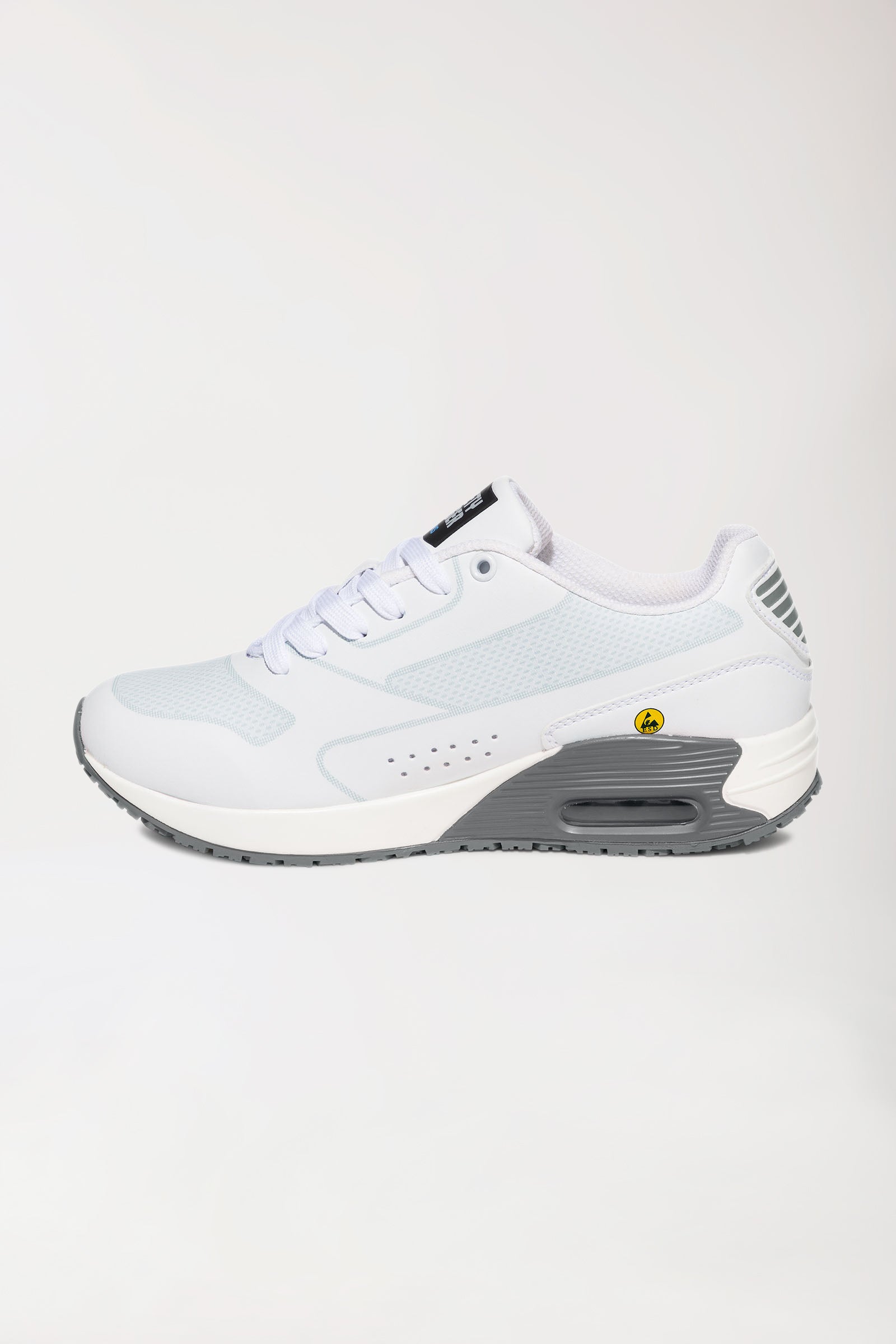 Damen Berufsschuh weiß/grau