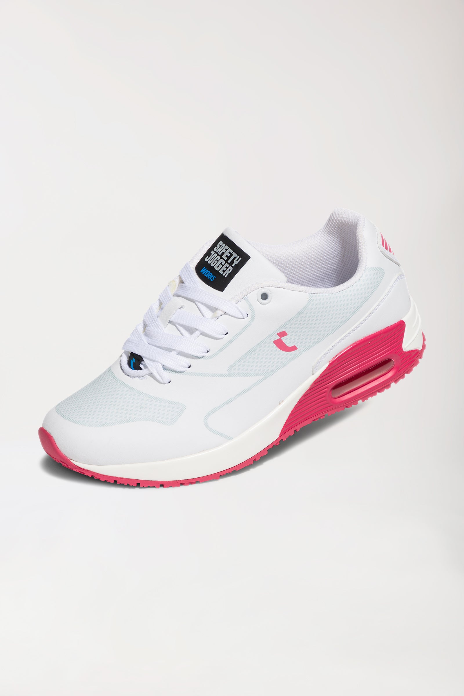 Damen Berufsschuh weiß/lipstick