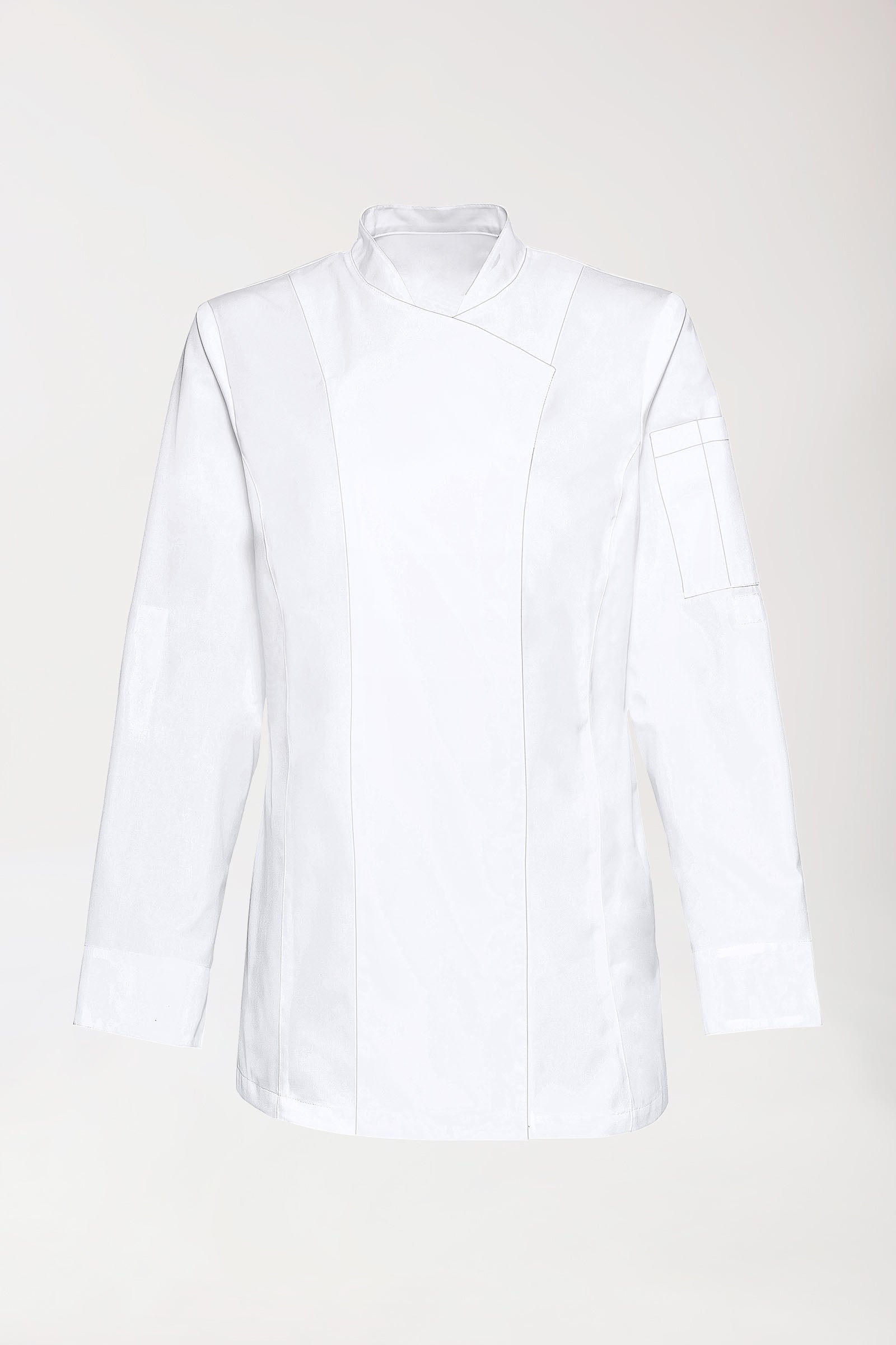 Gastro Kochjacke Damen - 1/1 Arm weiß