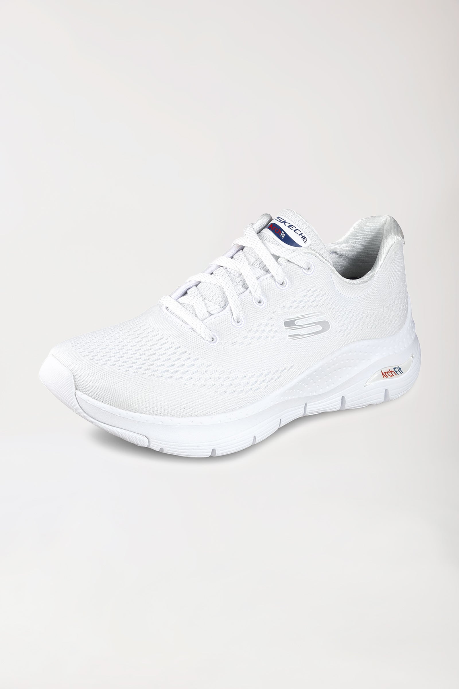 Damen Sneaker-SKECHERS-Memory Foam-weiß