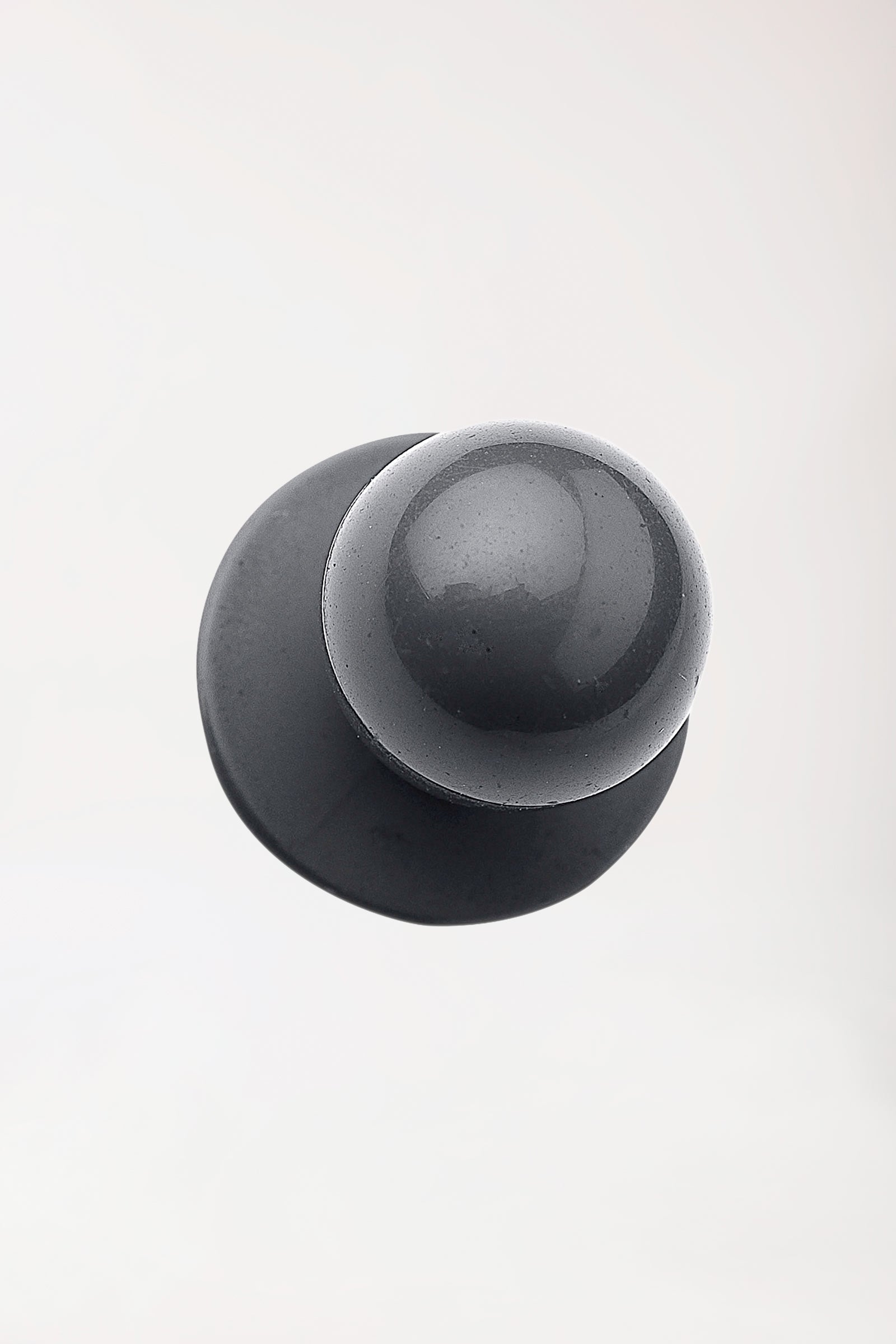 Gastro Kugelknöpfe Unisex - 12 Stück grau