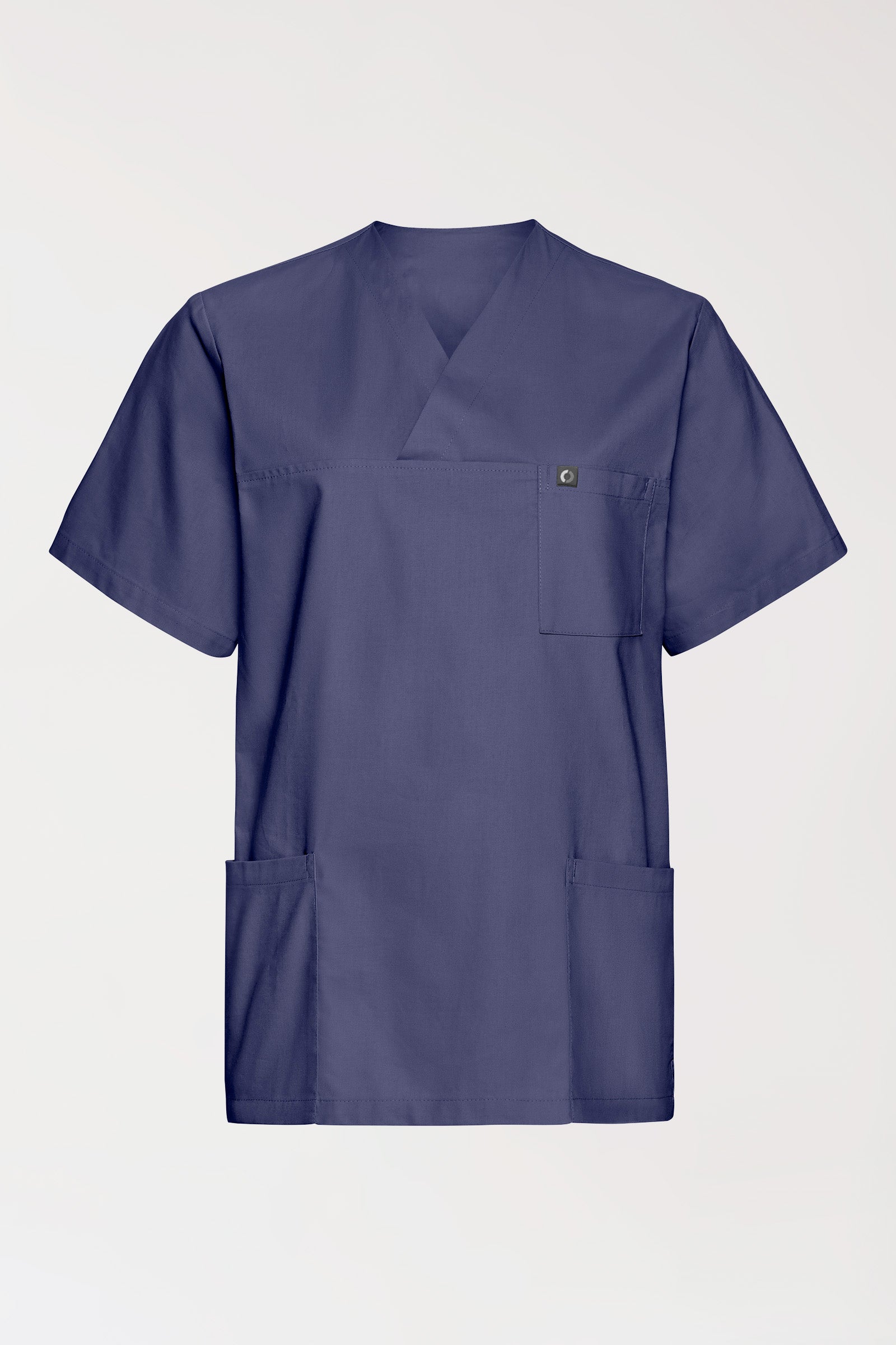 Baumwolle Schlupfkasack Unisex - Doppelpack light navy, Vorderansicht 