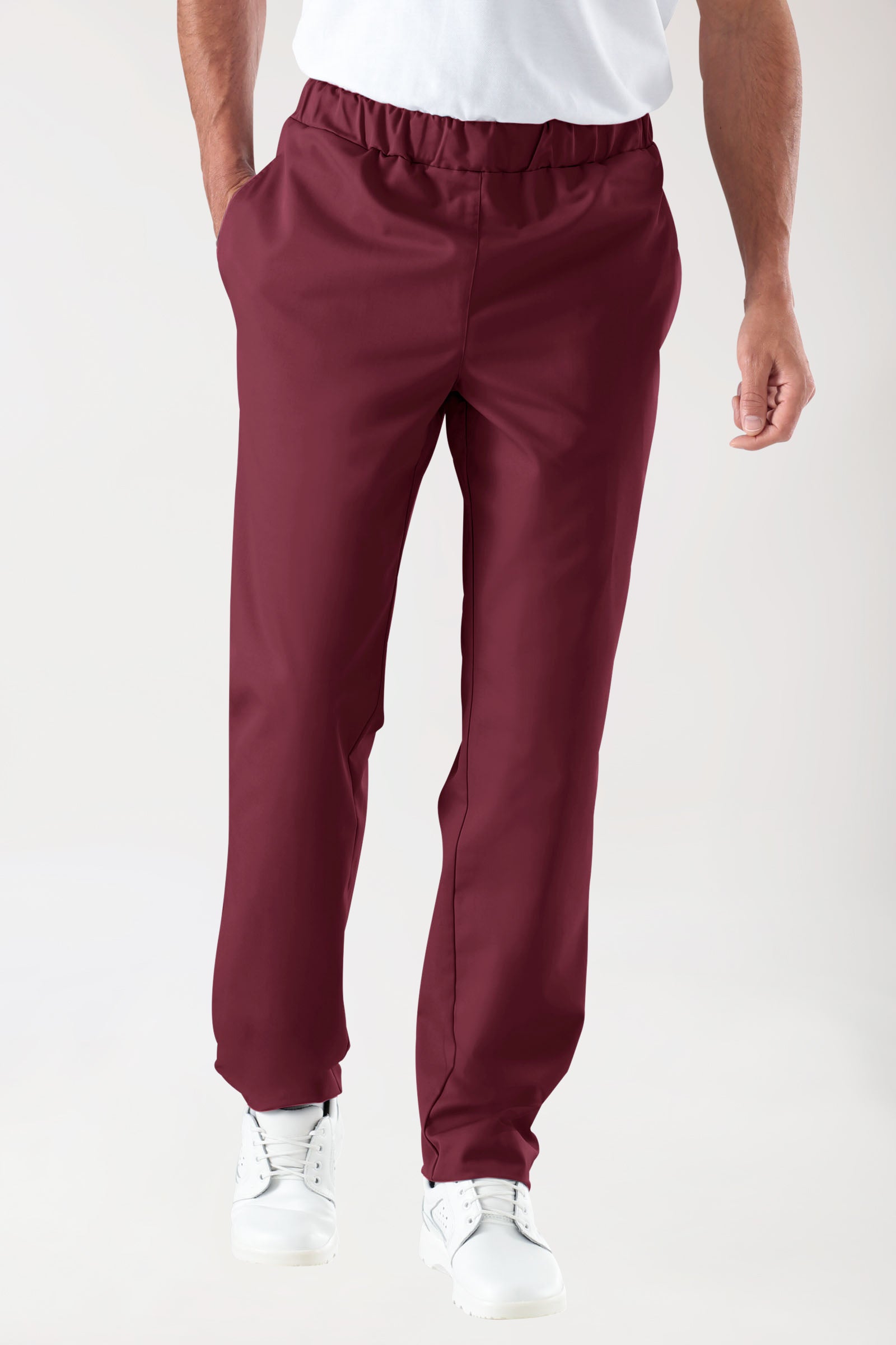 JUST STRONG Hose Unisex - Gummibund bordeaux