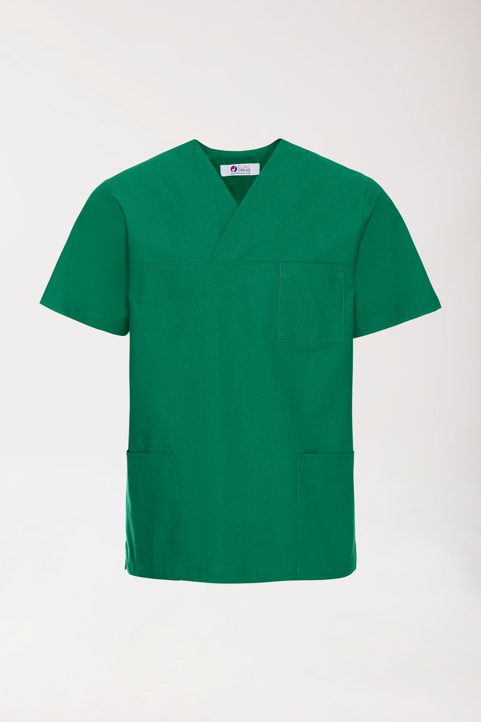 Baumwolle Schlupfkasack Unisex - Doppelpack grün