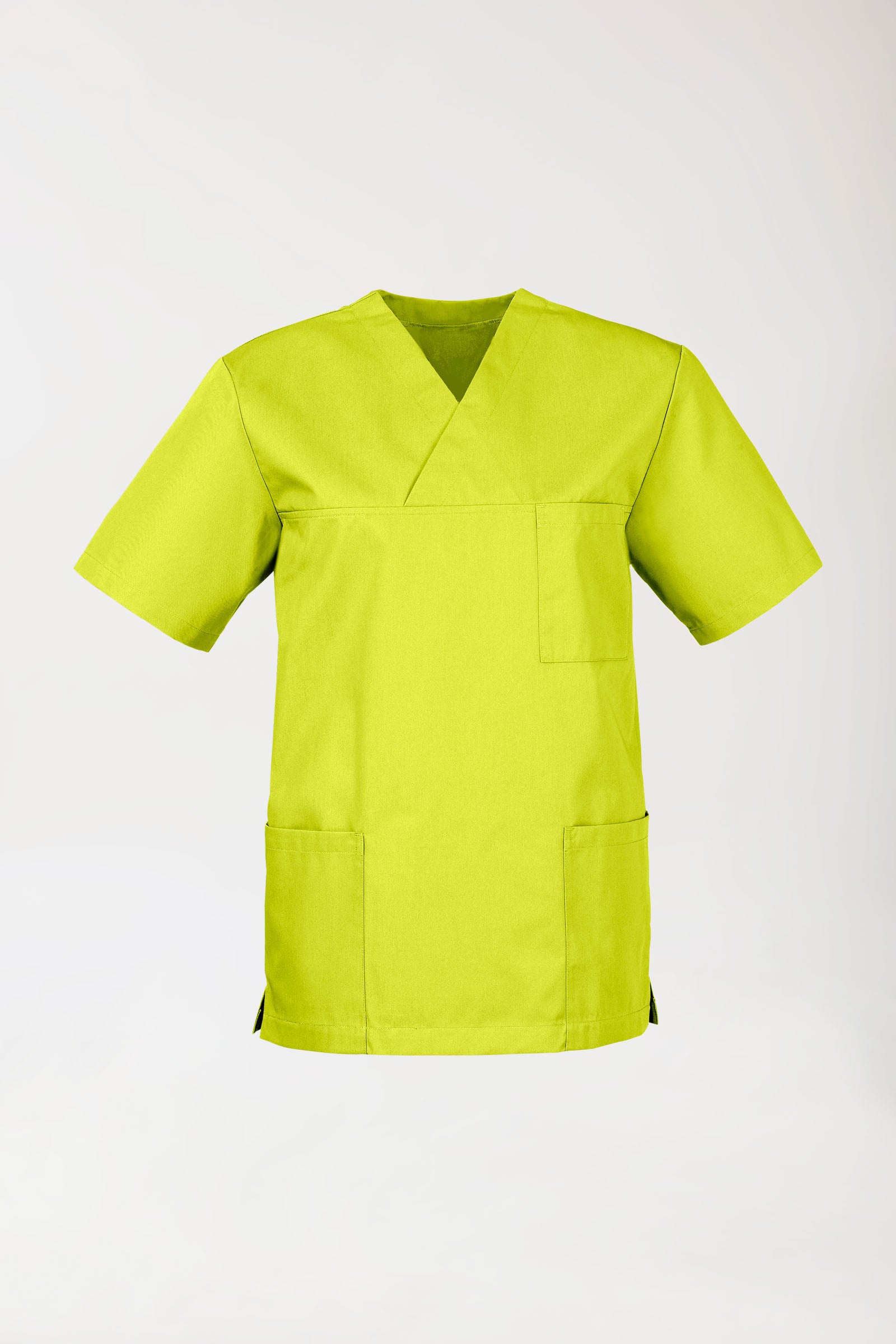 JUST STRONG Schlupfkasack Unisex - V-Ausschnitt limette