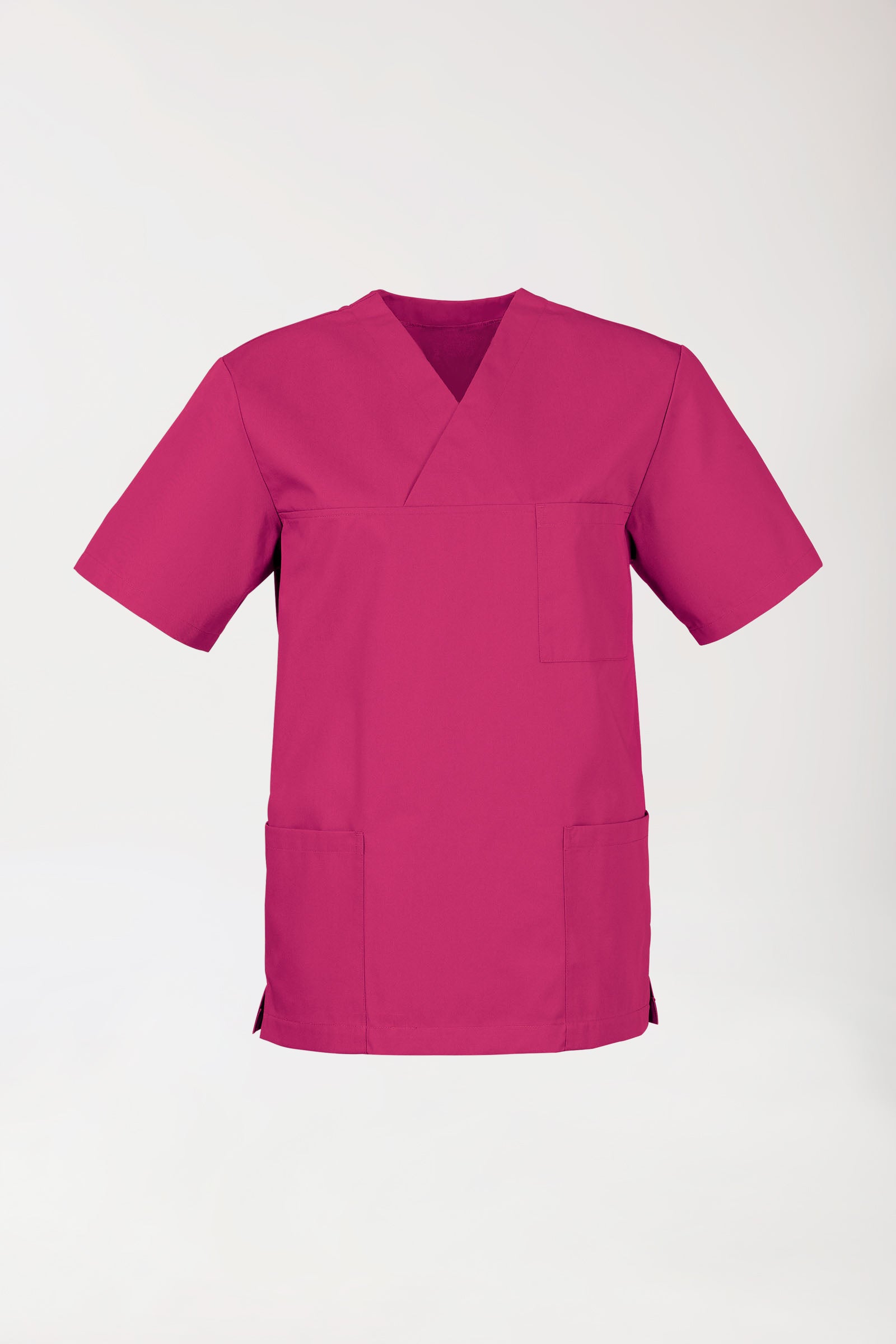 JUST STRONG Schlupfkasack Unisex - V-Ausschnitt pink