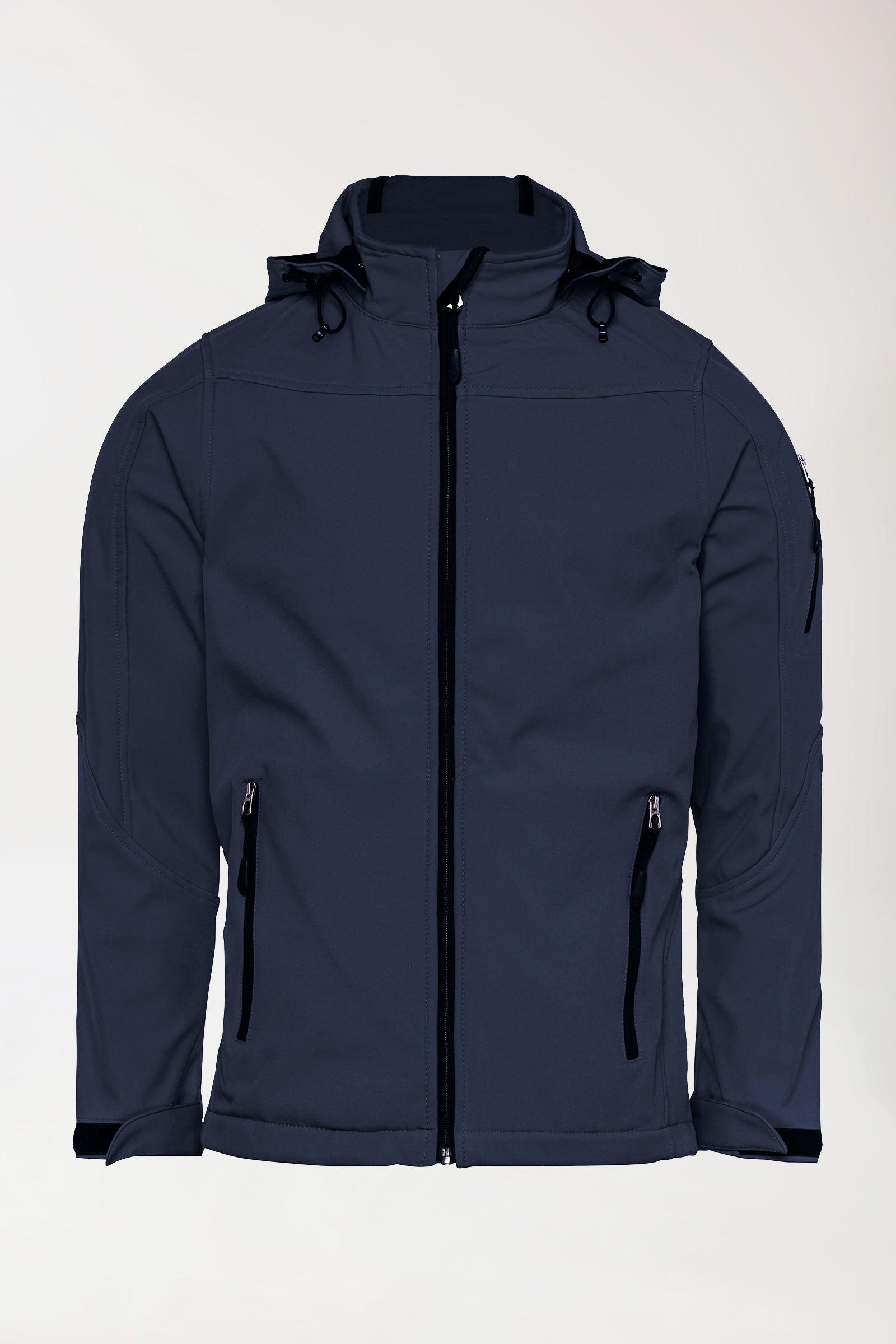 Softshell Jacken Unisex - mit Kapuze navy